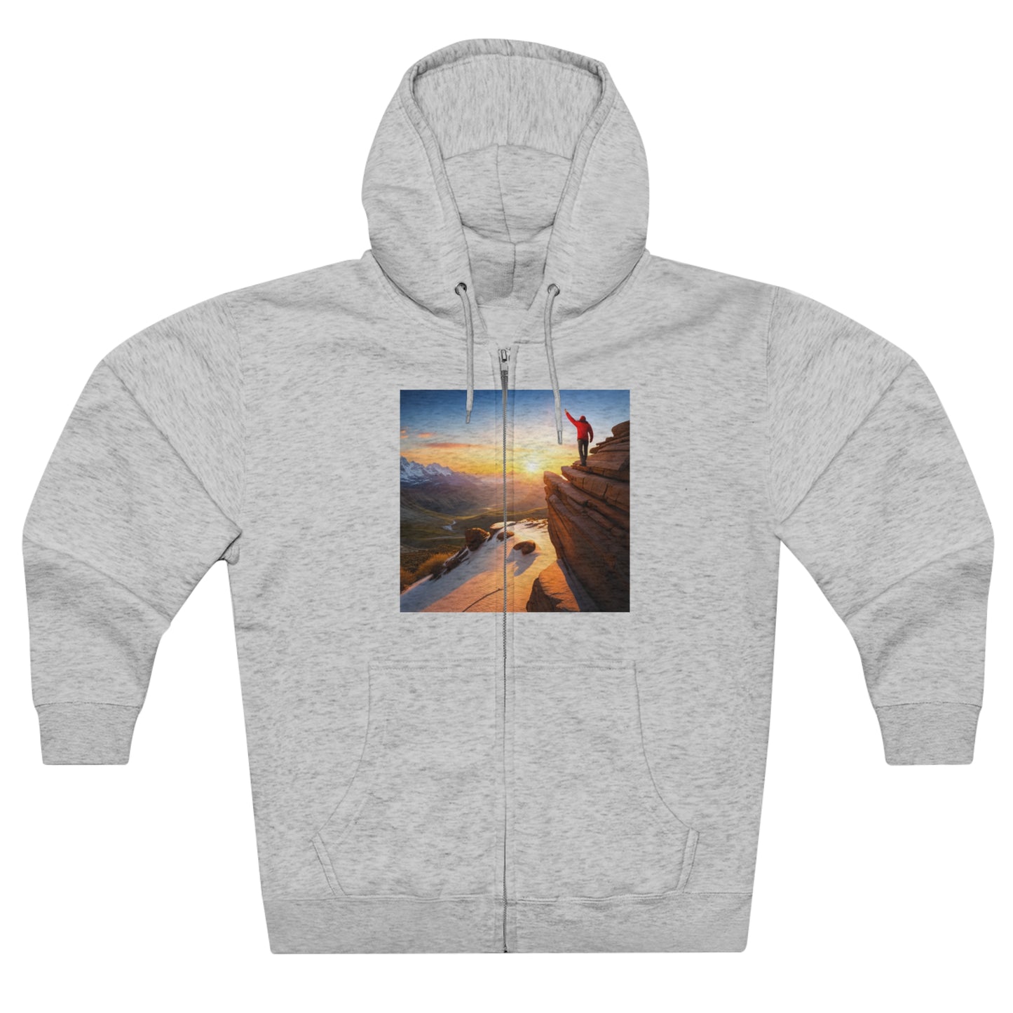 Unisex Zip Hoodie
