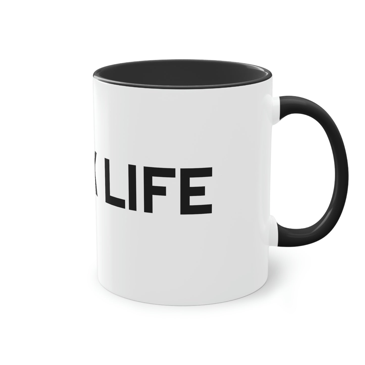 "Speak Life" Two-Tone Coffee Mug, 11oz
