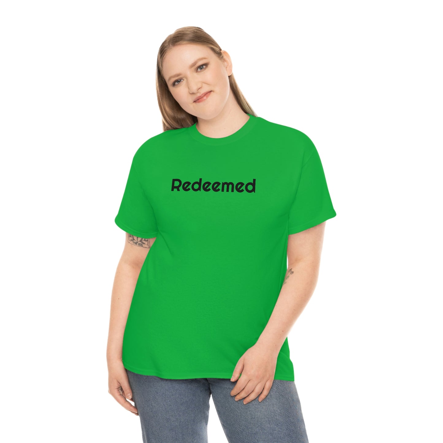 "Redeemed" Unisex Heavy Cotton Tee