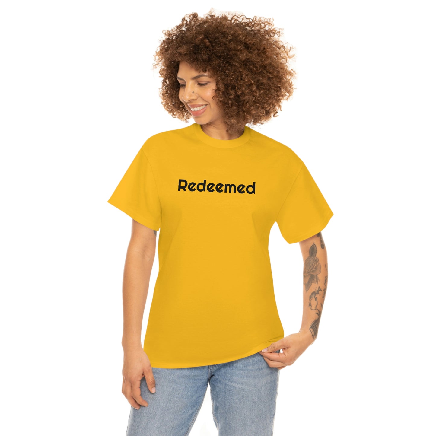 "Redeemed" Unisex Heavy Cotton Tee
