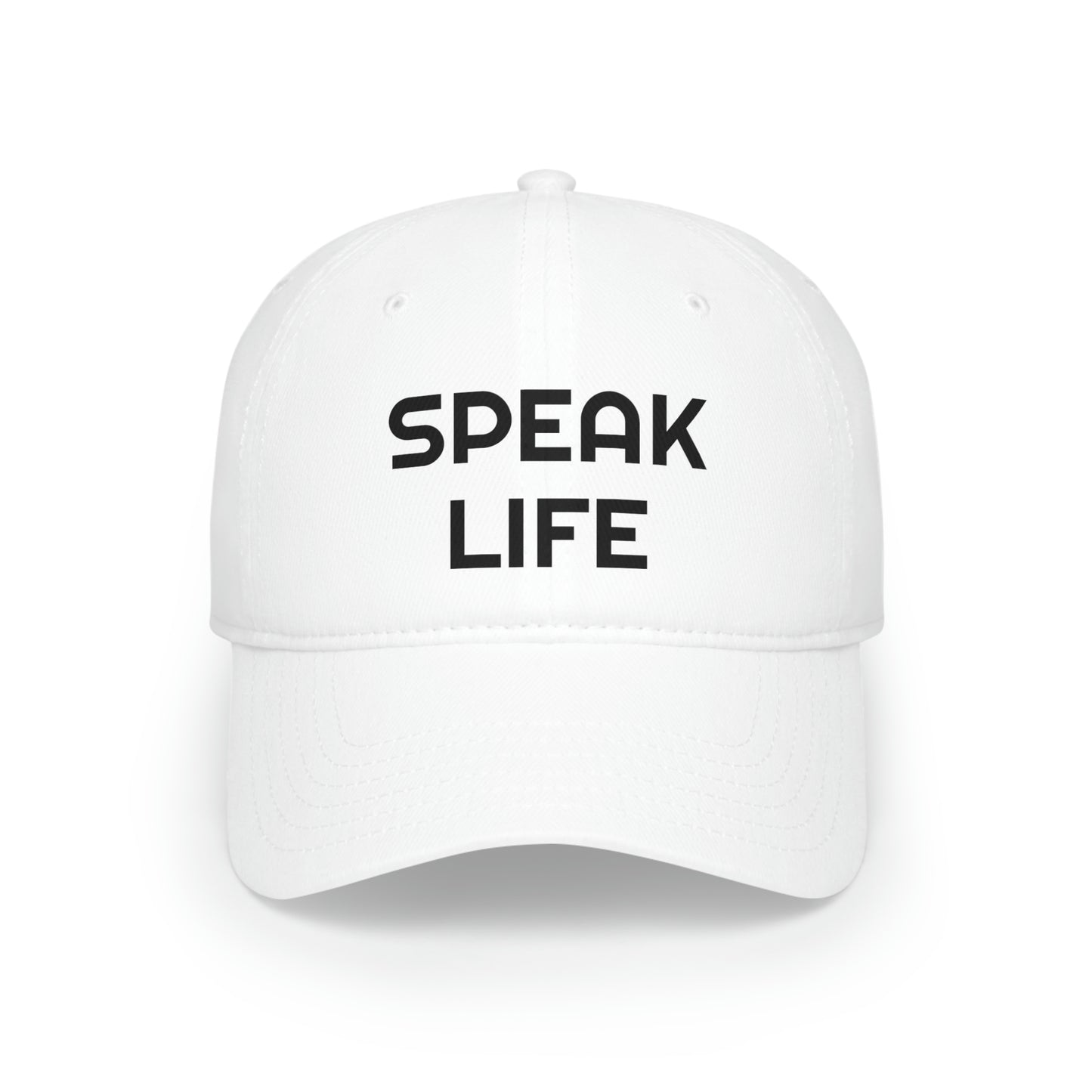 "Speak Life" Low Profile Baseball Cap