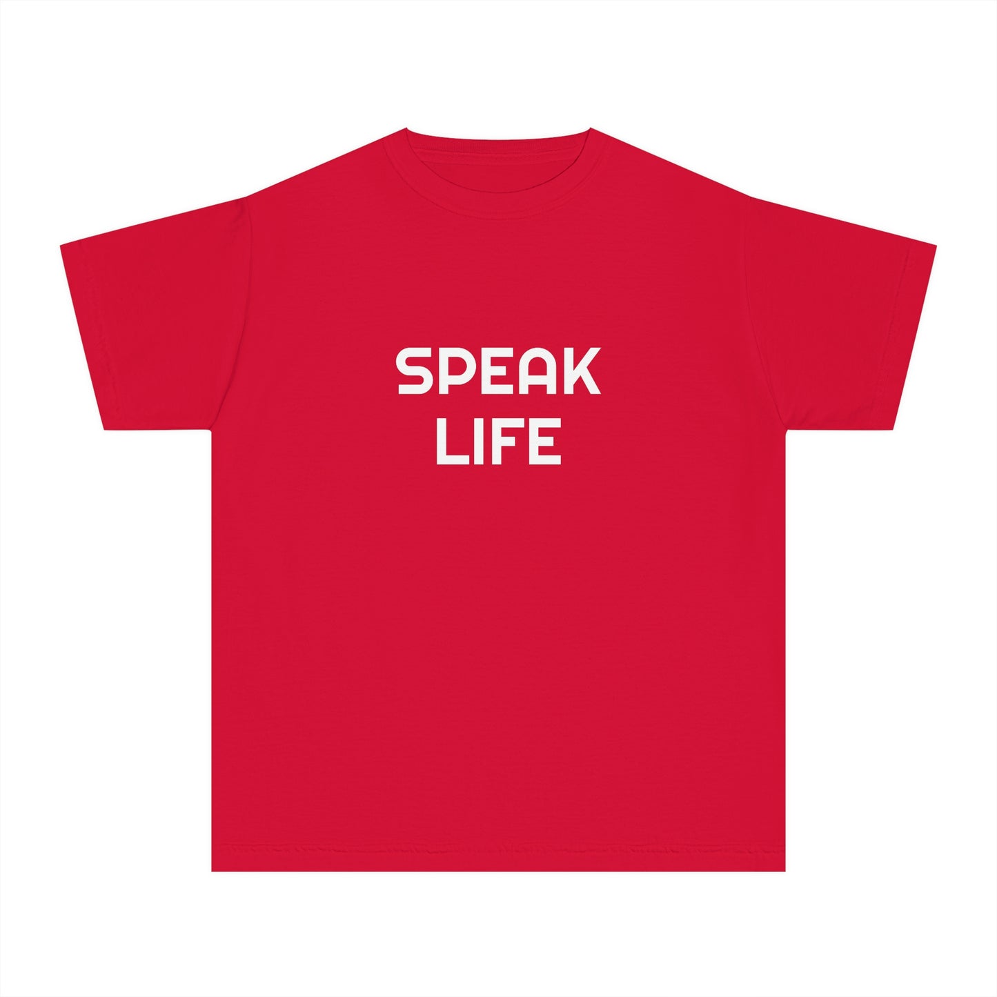 "Speak Life" Youth Midweight Tee