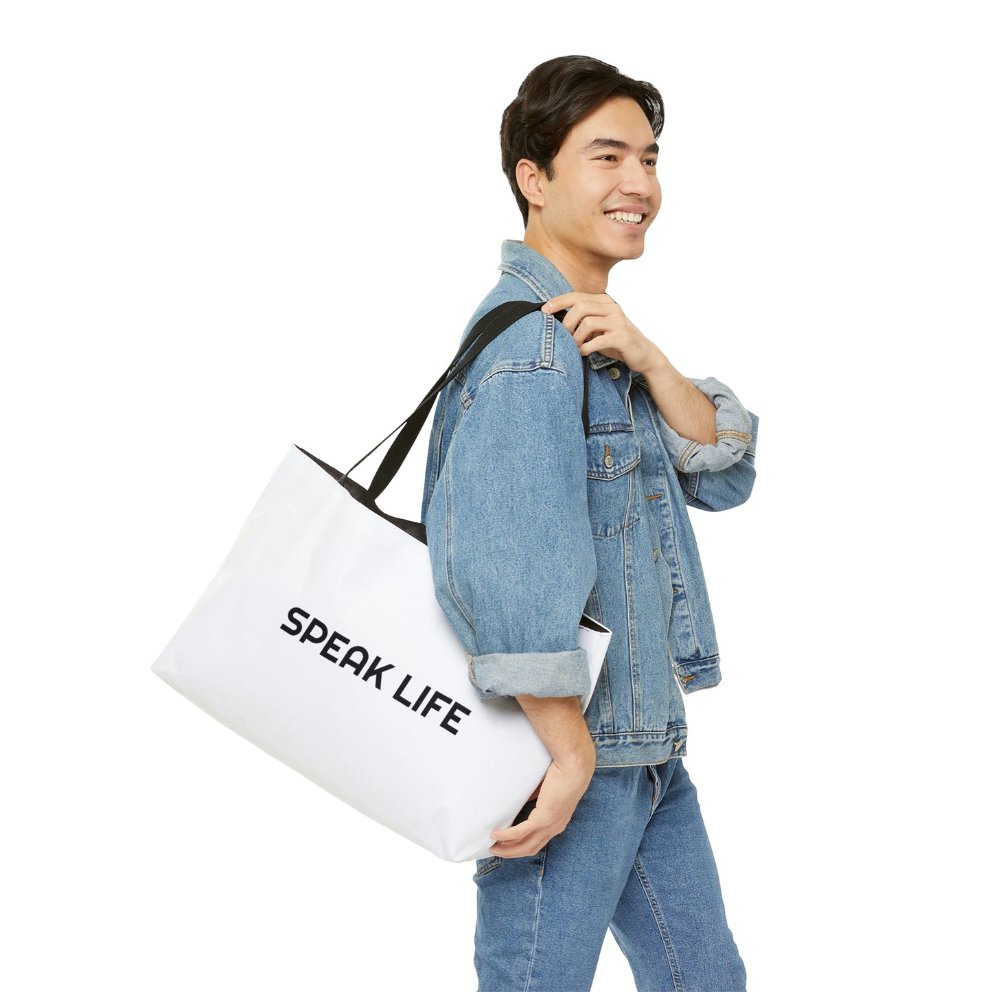 "Speak Life" Weekender Tote Bag