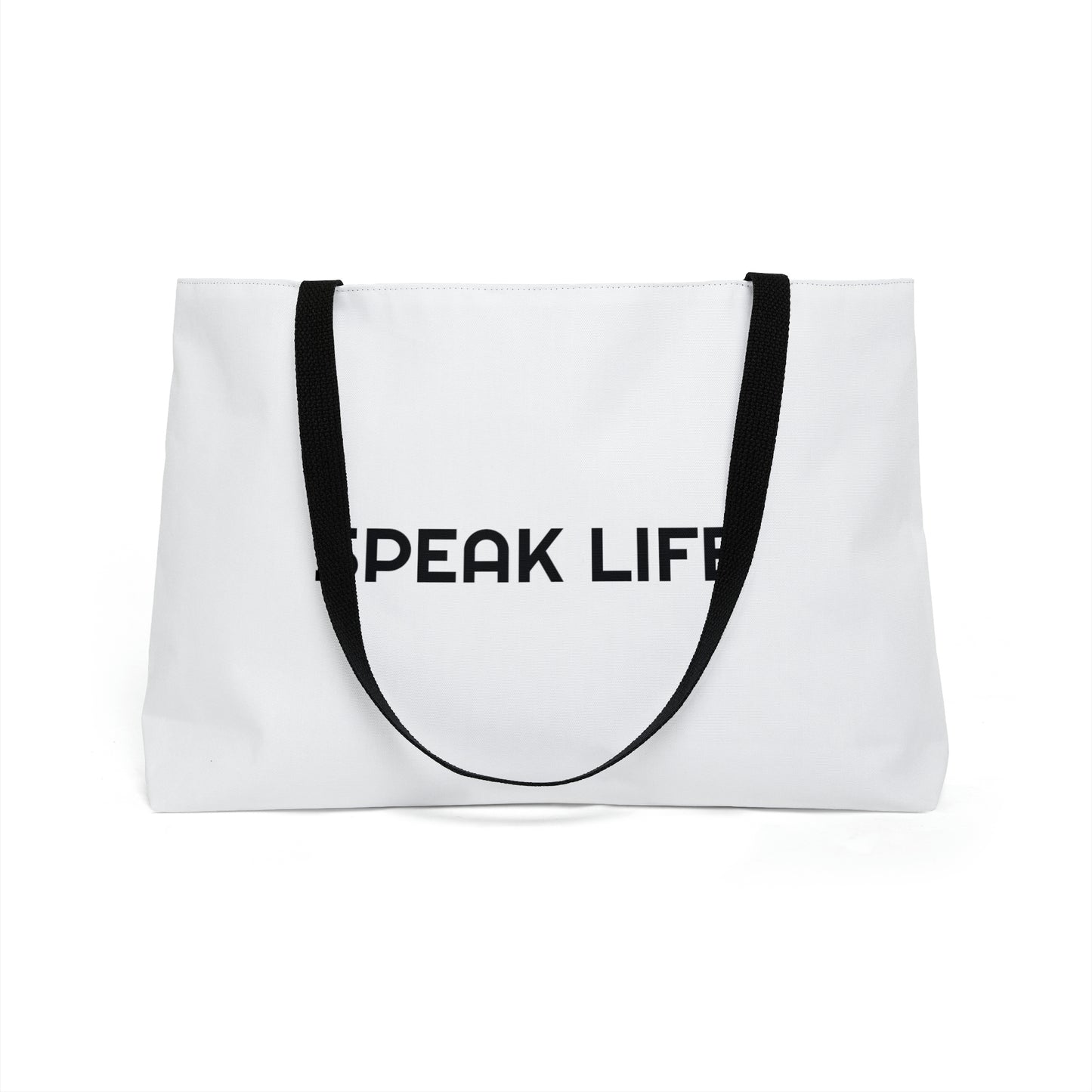 "Speak Life" Weekender Tote Bag