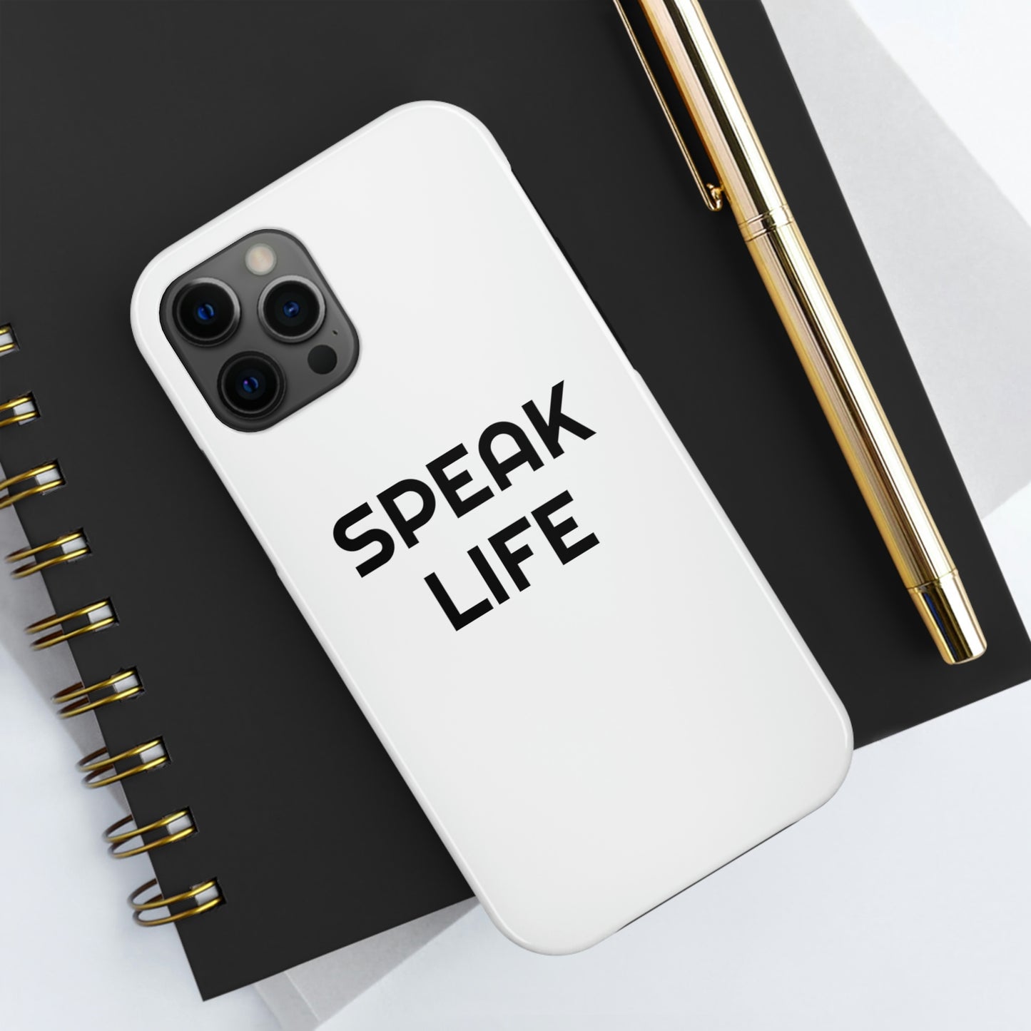 "Speak Life" Tough Phone Cases, Case-Mate