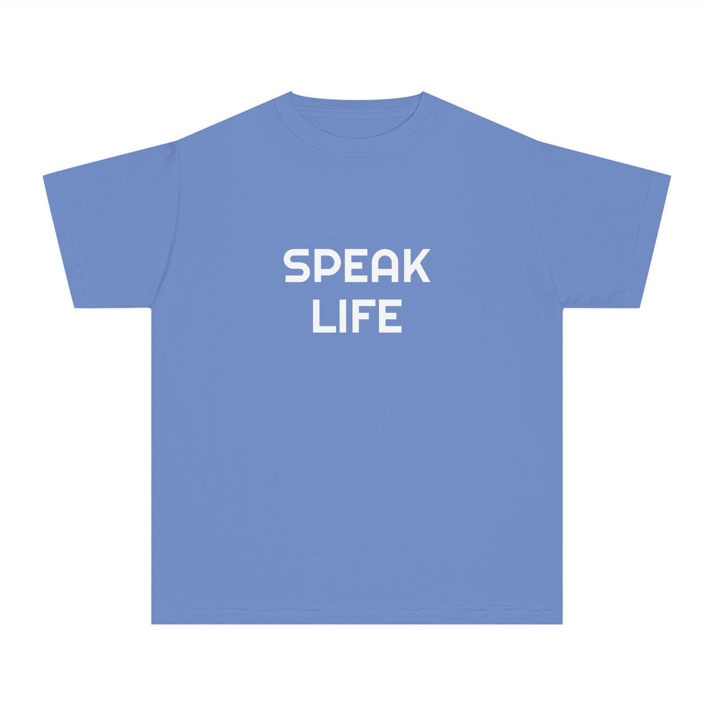 "Speak Life" Youth Midweight Tee
