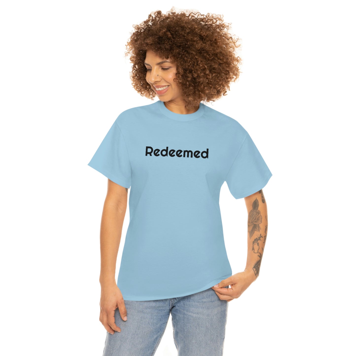 "Redeemed" Unisex Heavy Cotton Tee