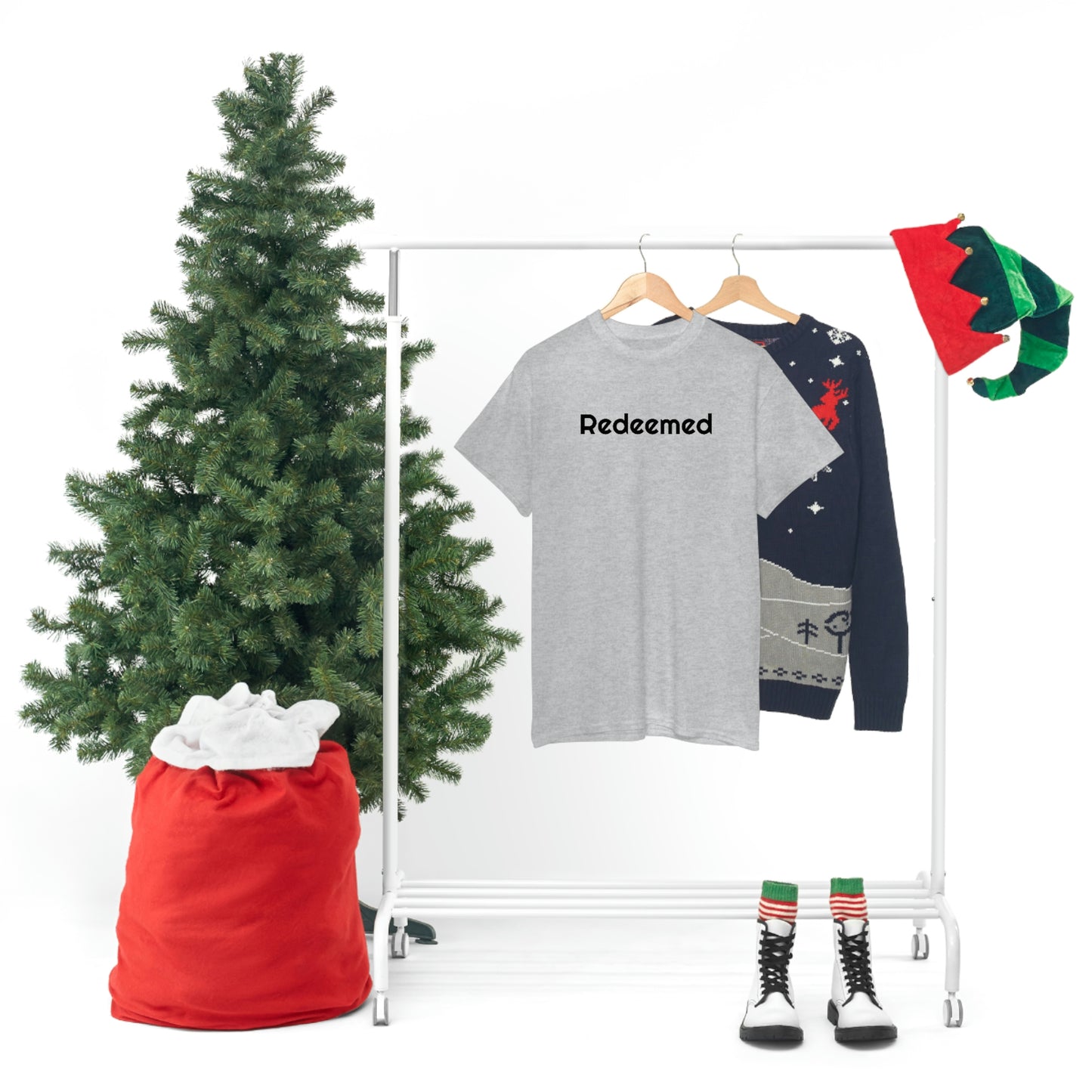 "Redeemed" Unisex Heavy Cotton Tee