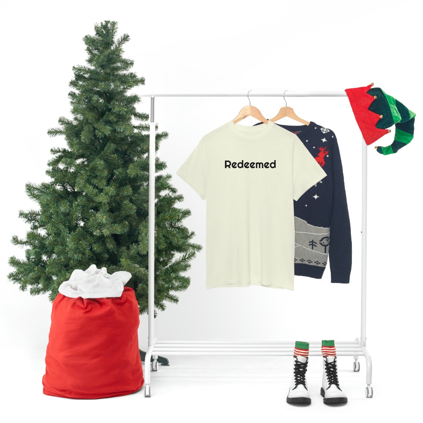 "Redeemed" Unisex Heavy Cotton Tee