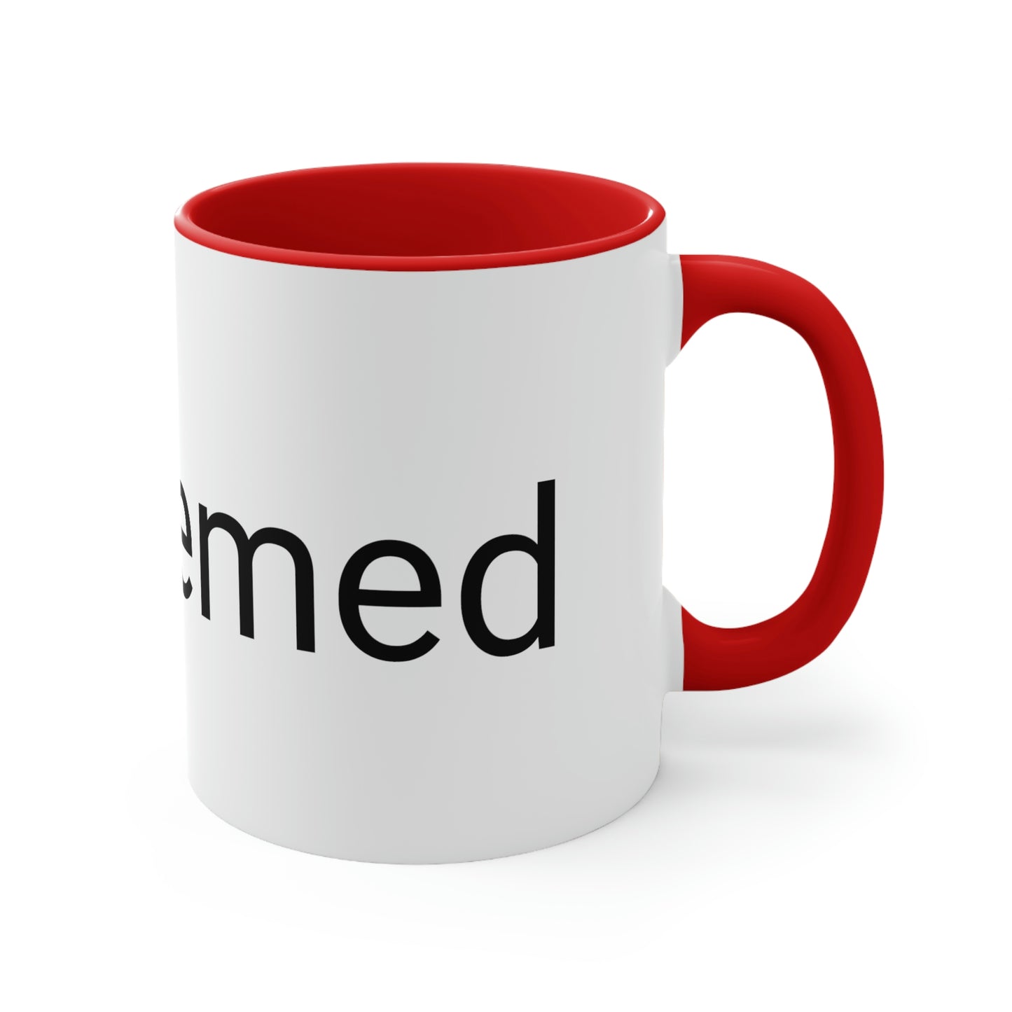 "Redeemed" Accent Coffee Mug, 11oz