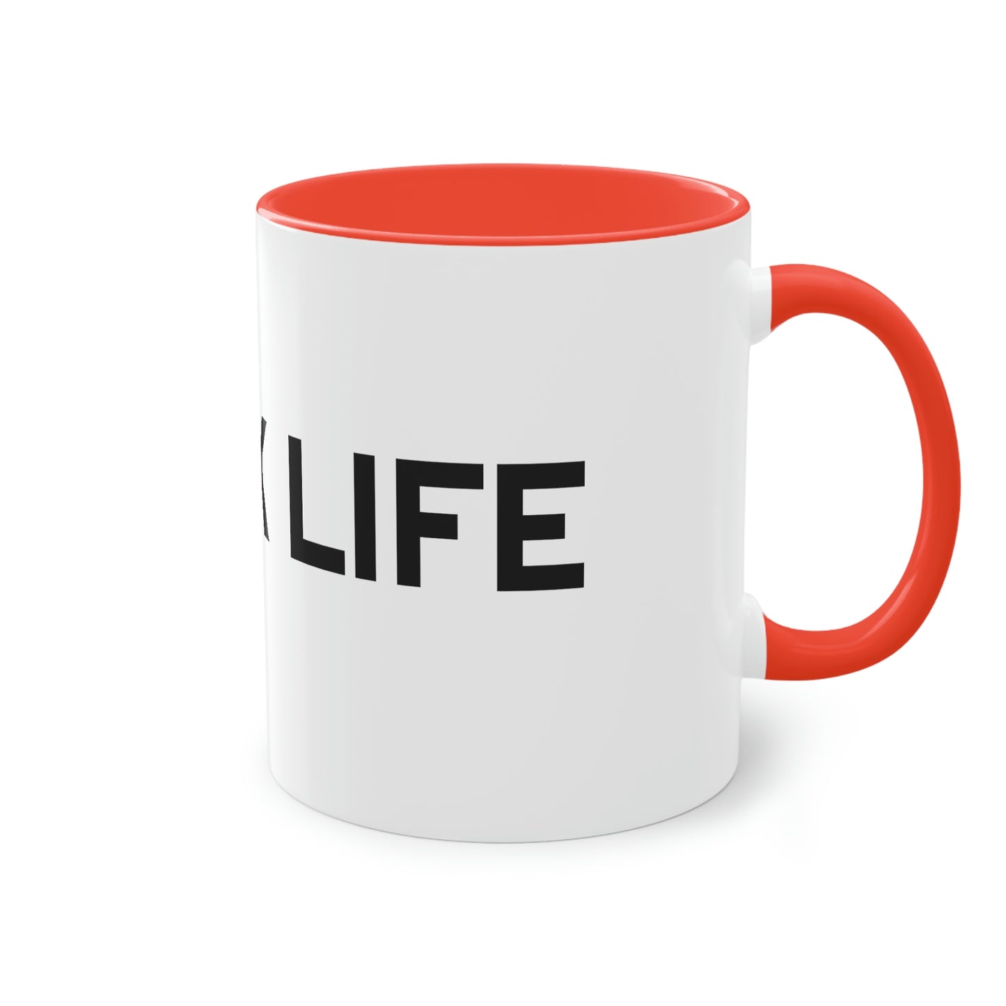 "Speak Life" Two-Tone Coffee Mug, 11oz
