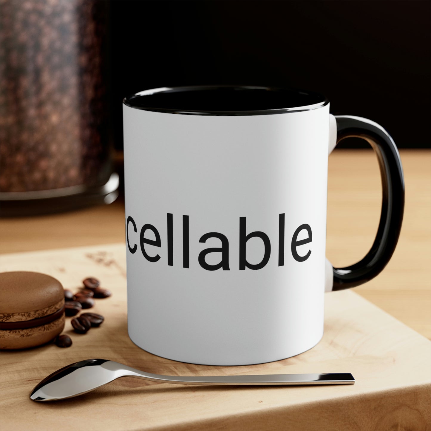 "Uncancellable" Accent Coffee Mug, 11oz