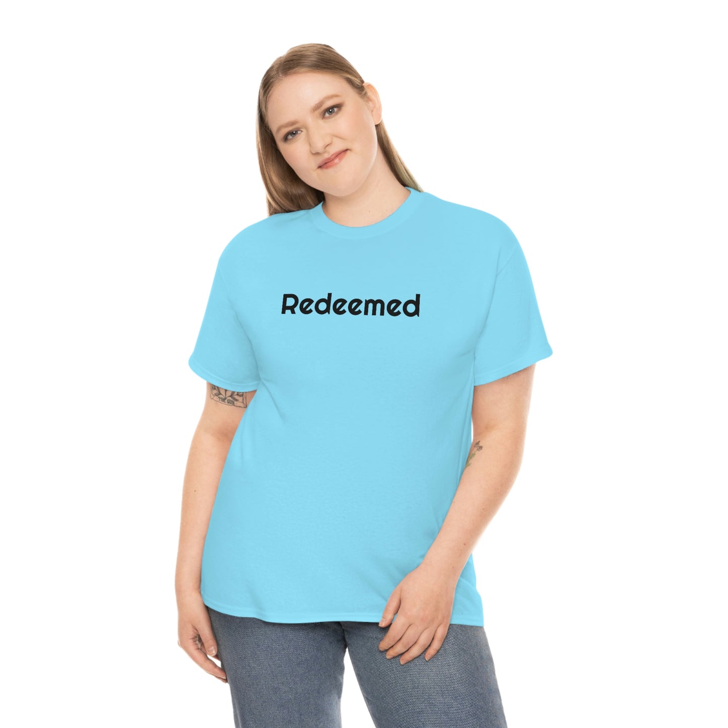 "Redeemed" Unisex Heavy Cotton Tee
