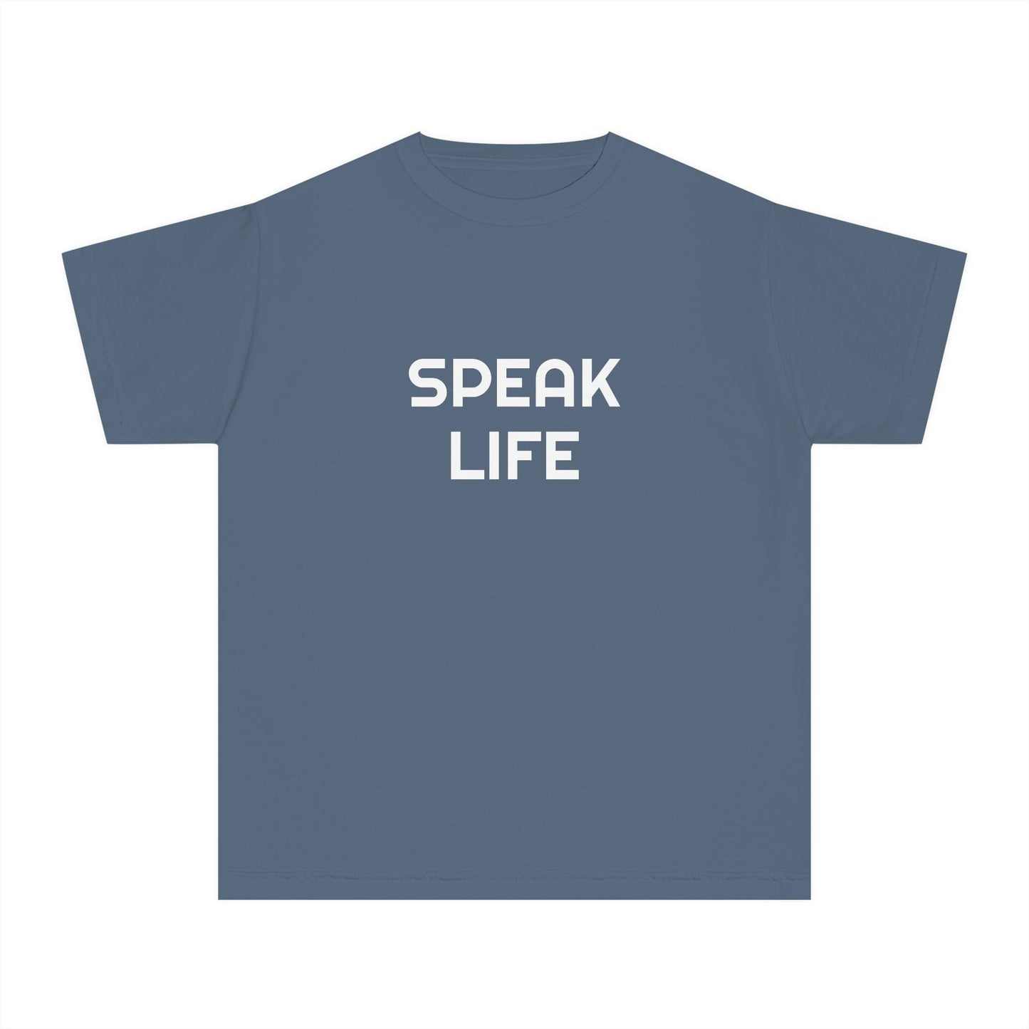 "Speak Life" Youth Midweight Tee
