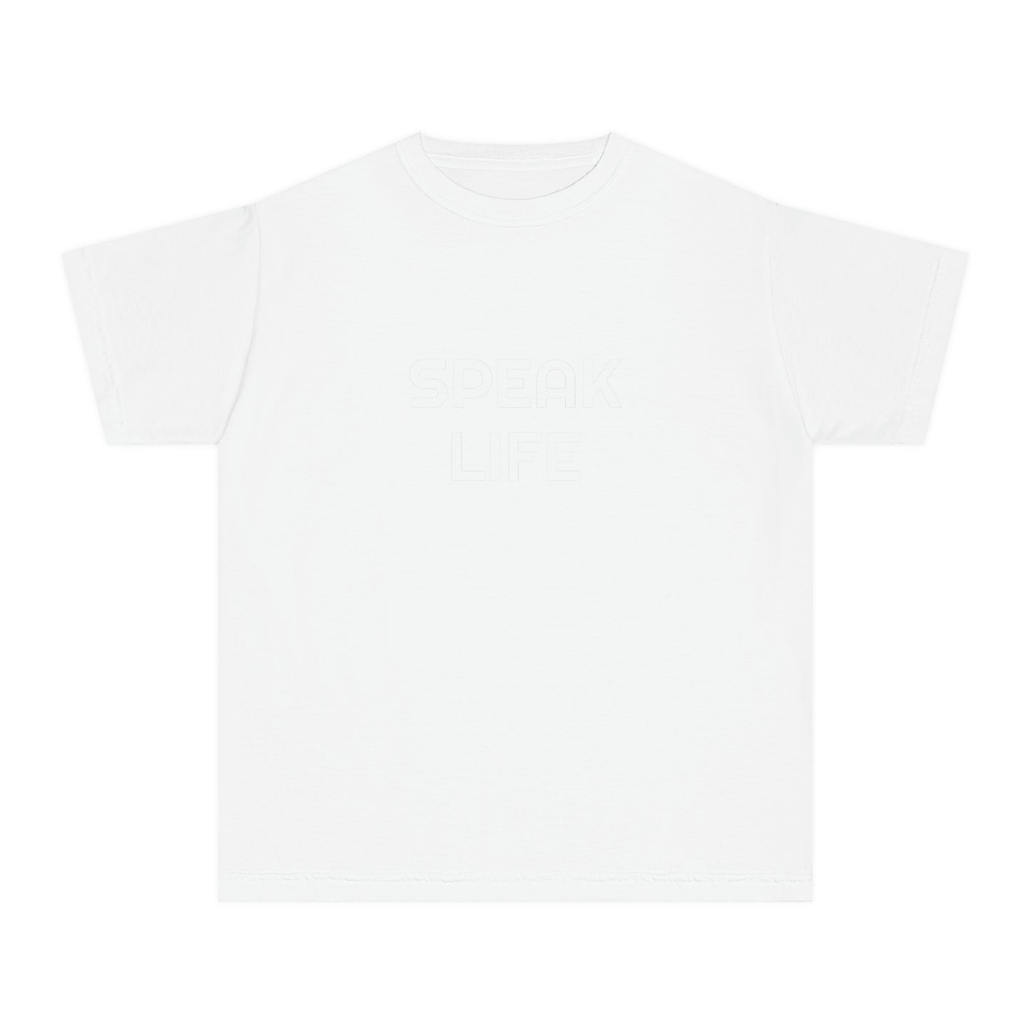 "Speak Life" Youth Midweight Tee