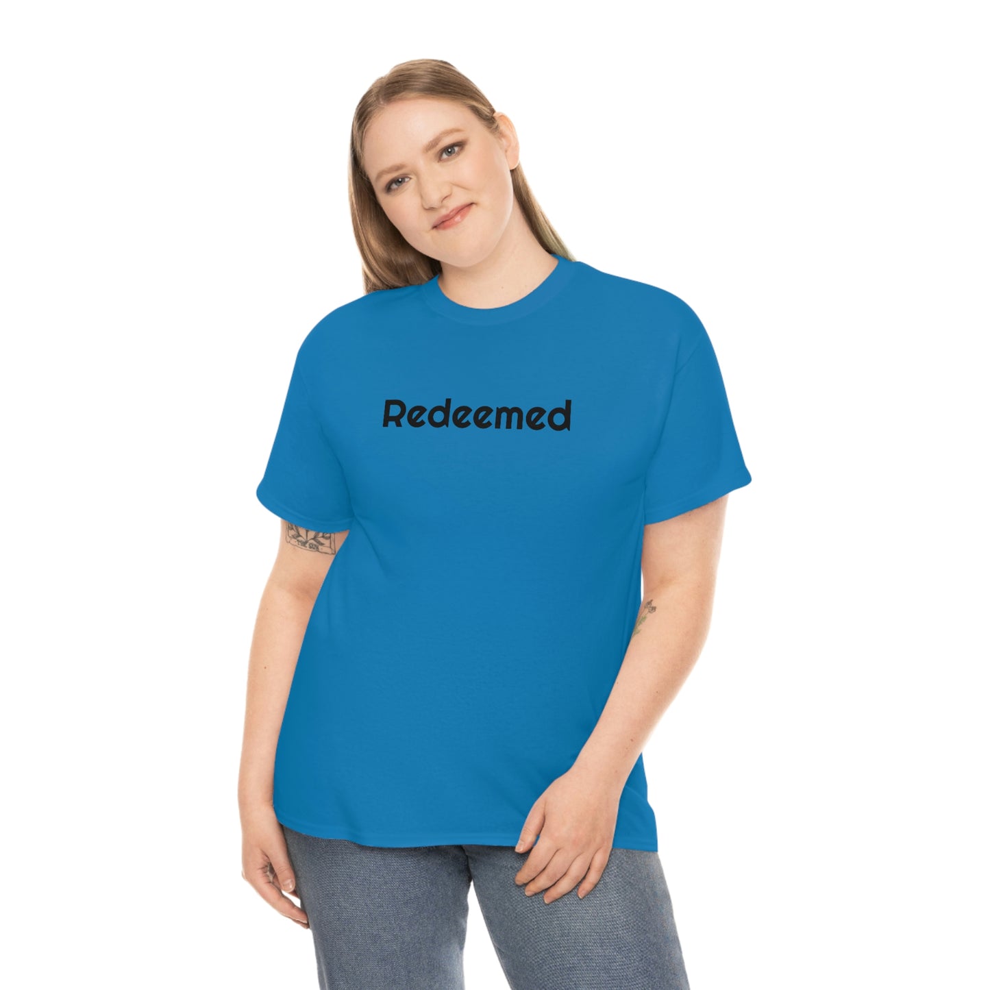 "Redeemed" Unisex Heavy Cotton Tee