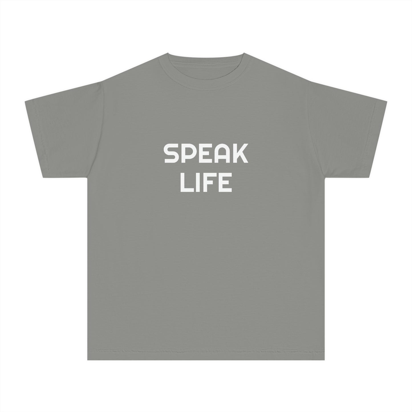"Speak Life" Youth Midweight Tee