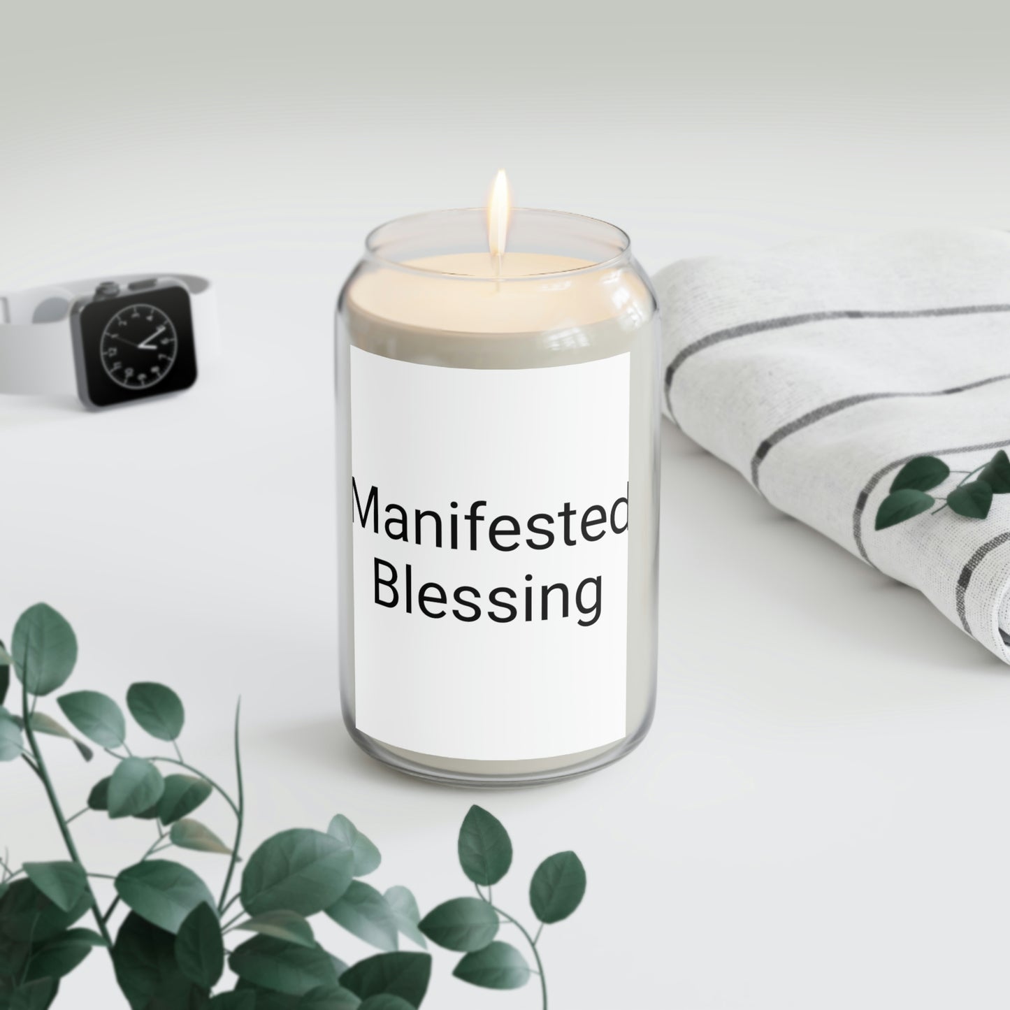 "Manifested Blessing" Scented Candle, 13.75oz
