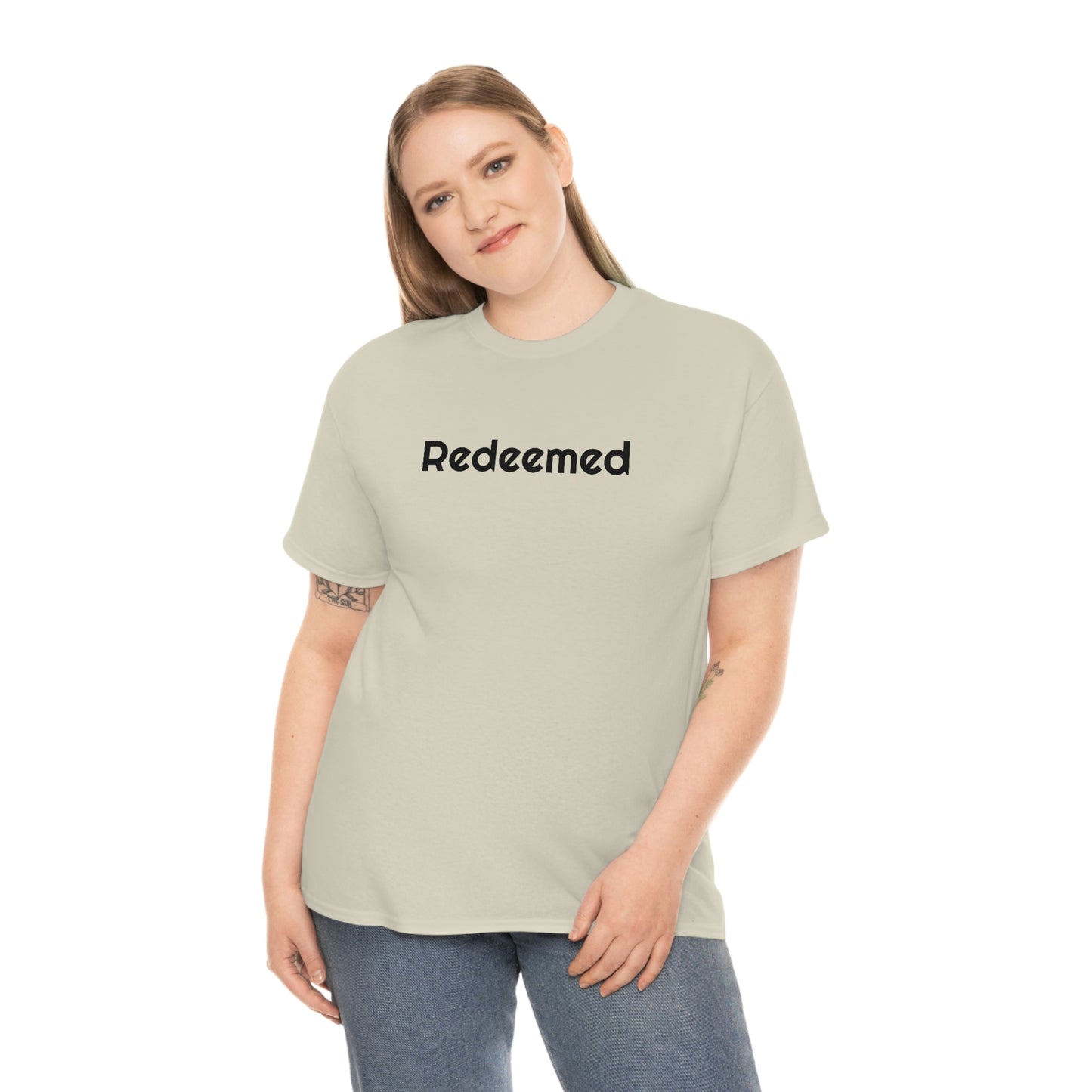 "Redeemed" Unisex Heavy Cotton Tee