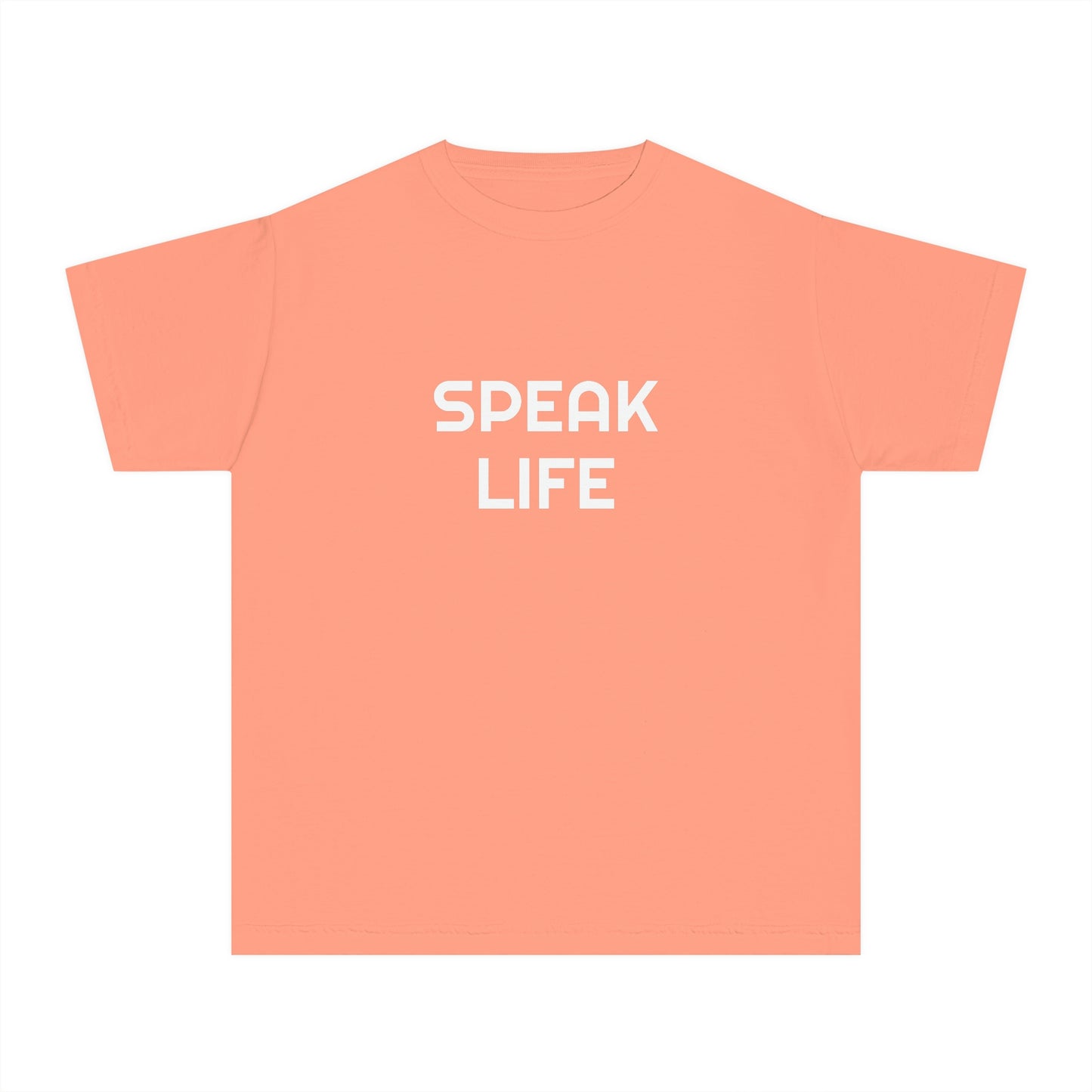 "Speak Life" Youth Midweight Tee