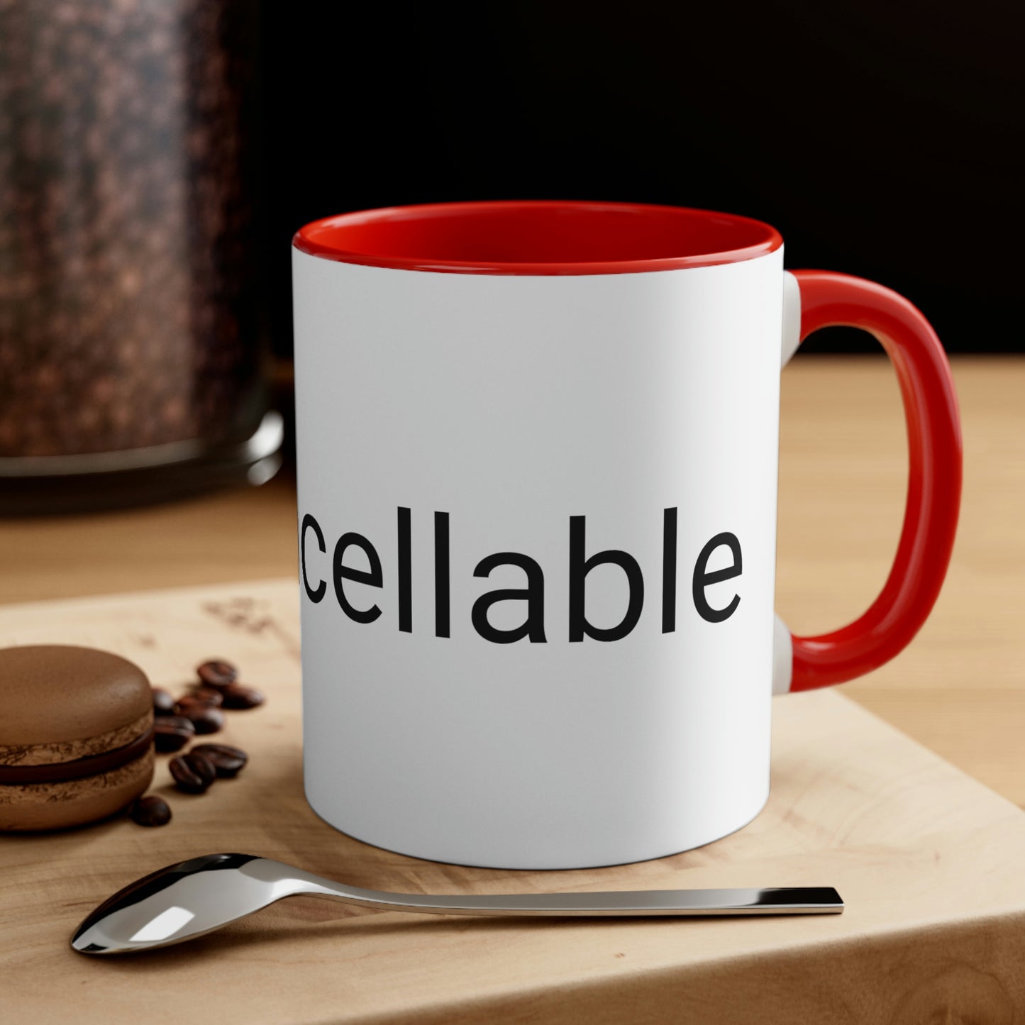 "Uncancellable" Accent Coffee Mug, 11oz