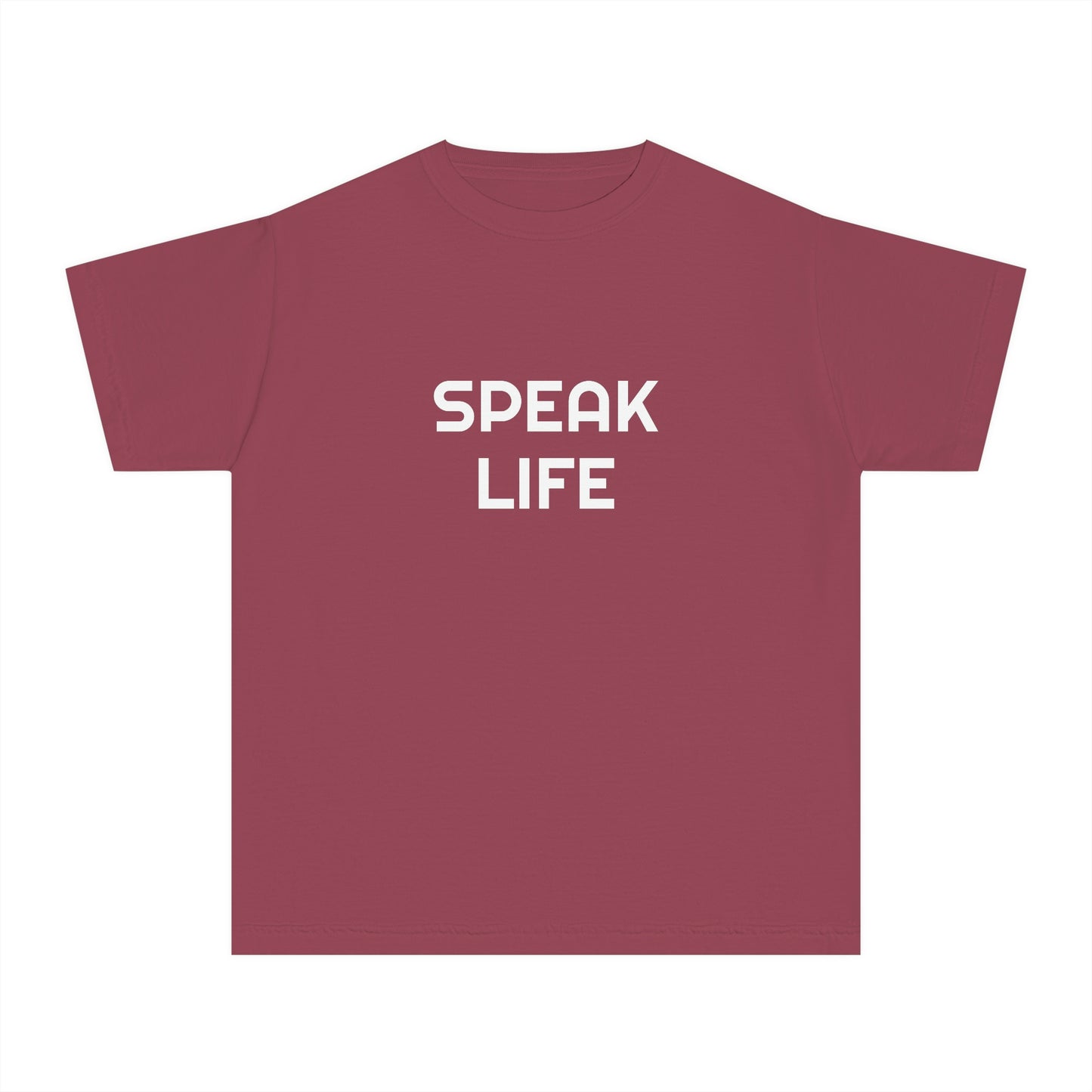 "Speak Life" Youth Midweight Tee
