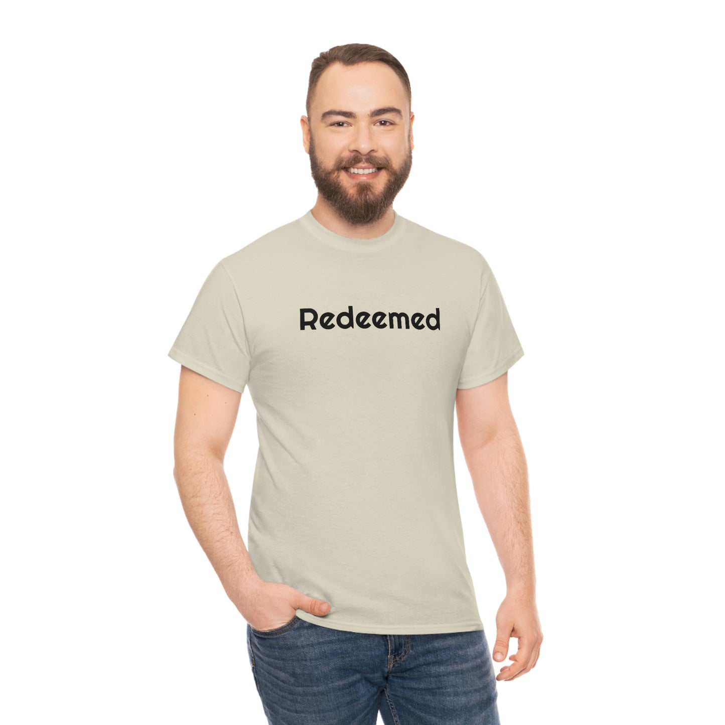 "Redeemed" Unisex Heavy Cotton Tee