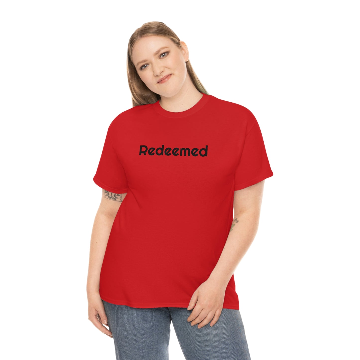 "Redeemed" Unisex Heavy Cotton Tee