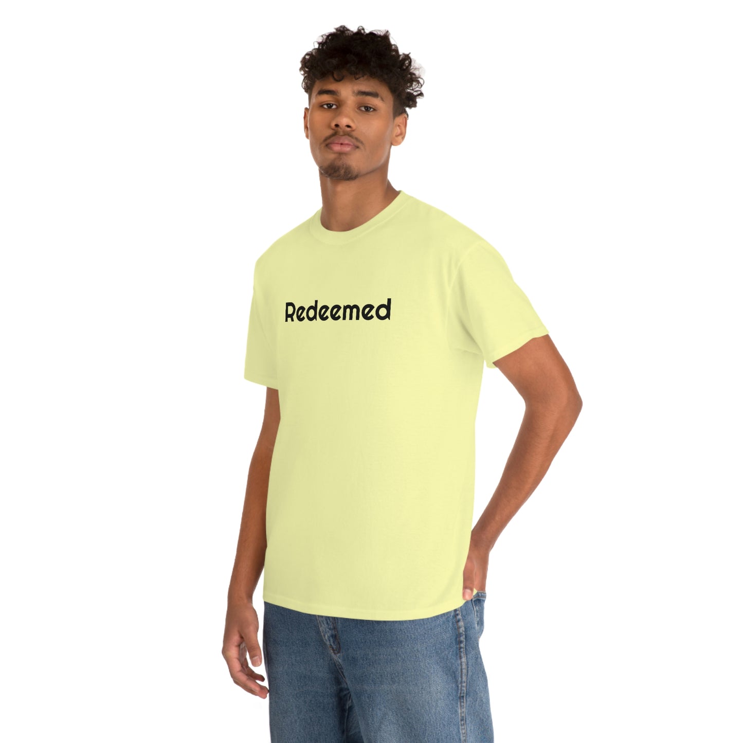 "Redeemed" Unisex Heavy Cotton Tee