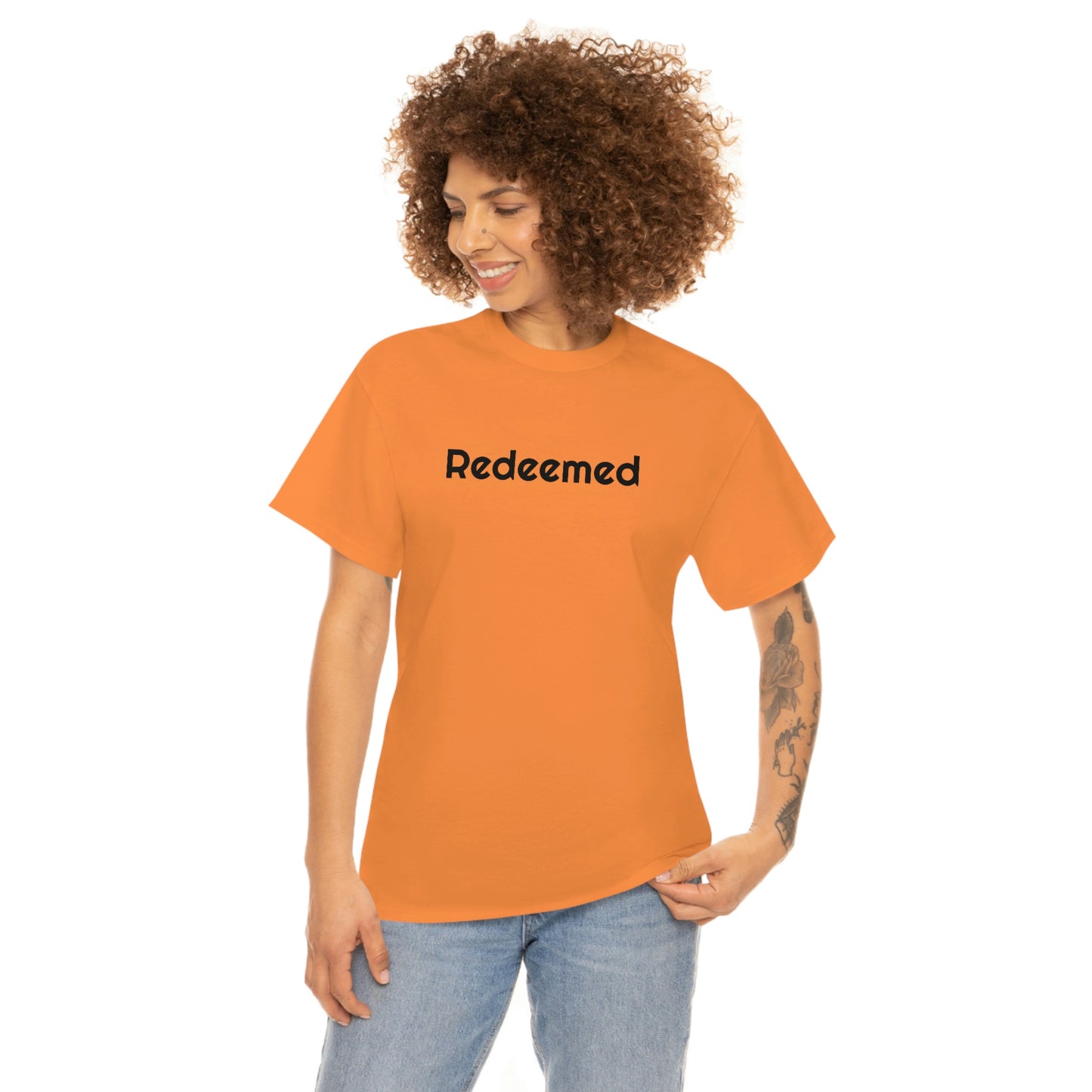 "Redeemed" Unisex Heavy Cotton Tee