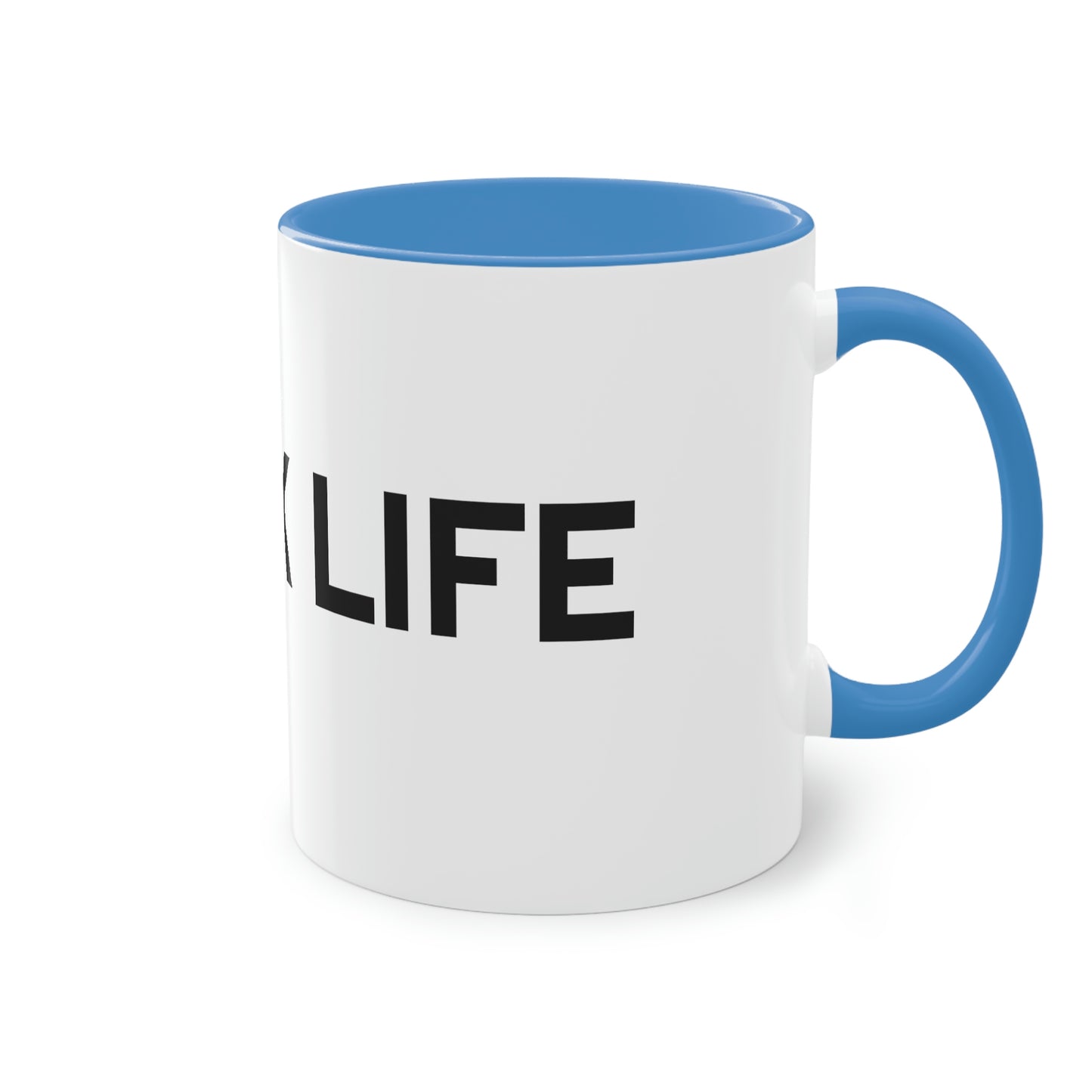 "Speak Life" Two-Tone Coffee Mug, 11oz