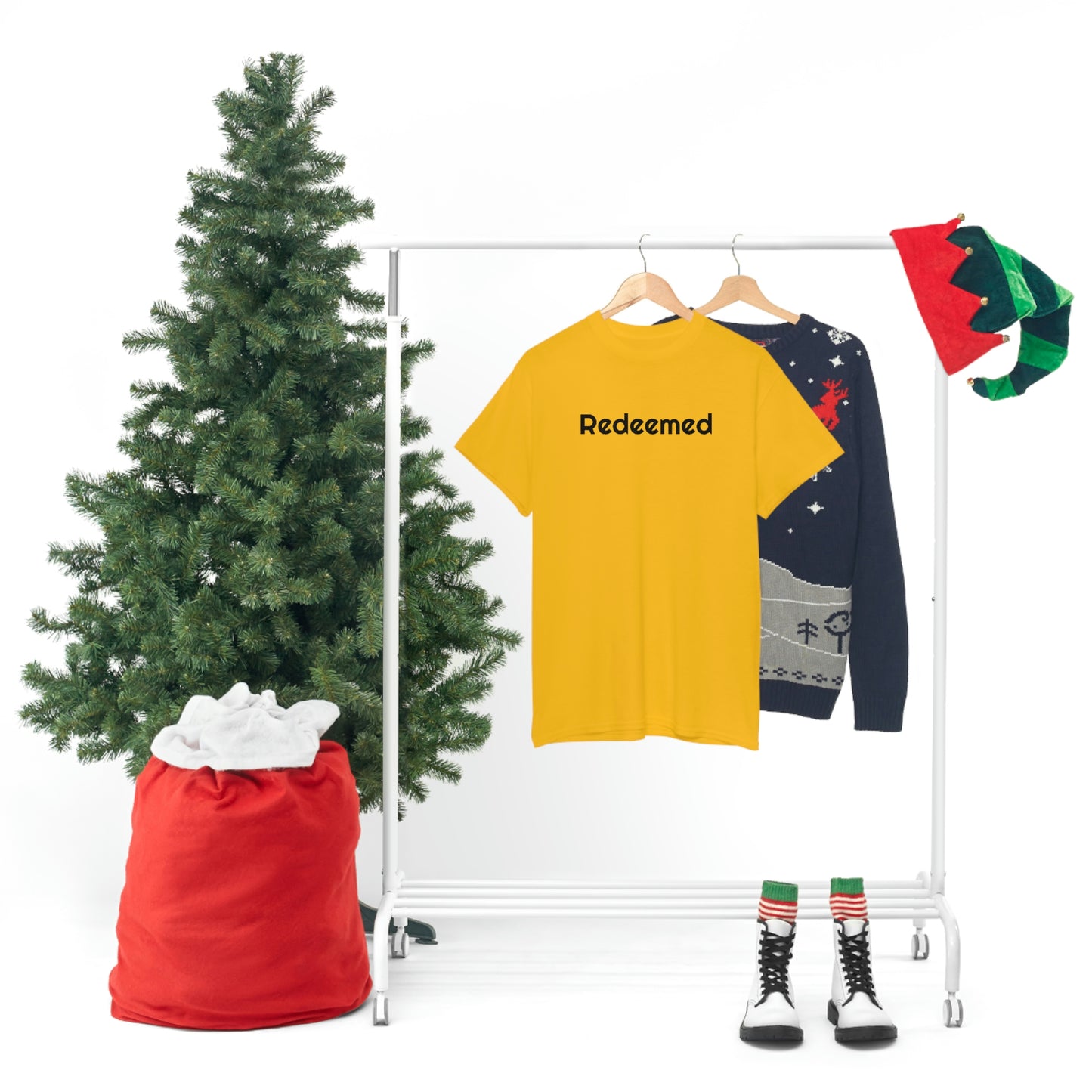"Redeemed" Unisex Heavy Cotton Tee