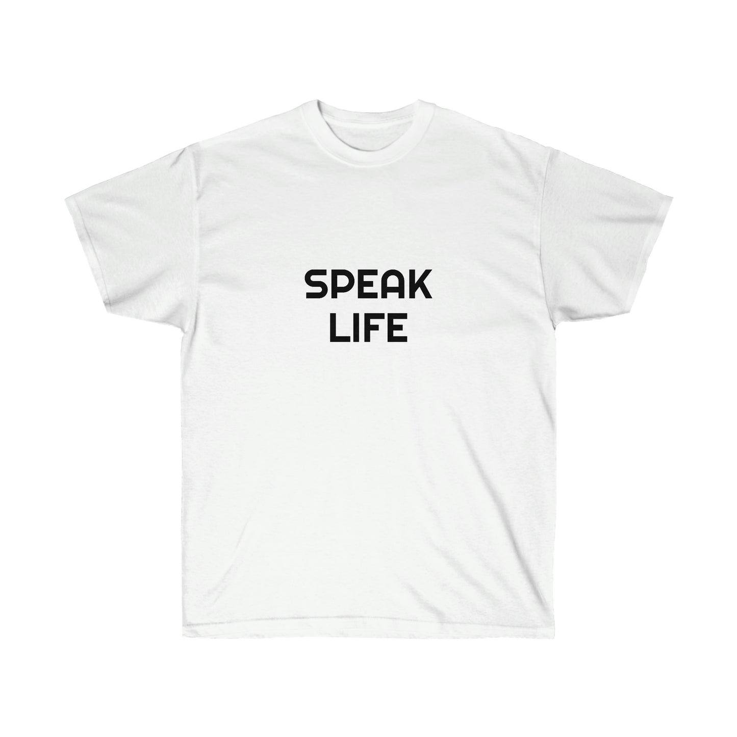 "Speak Life" Unisex Ultra Cotton Tee