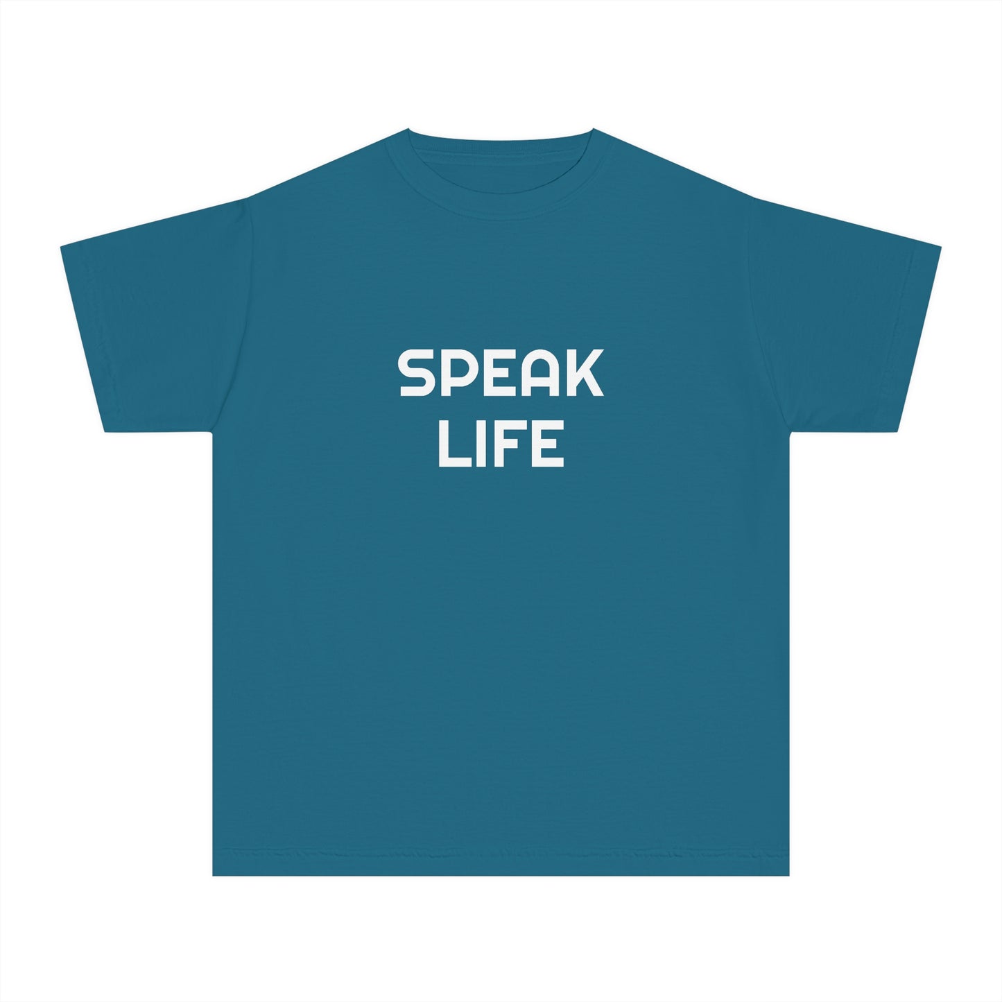 "Speak Life" Youth Midweight Tee