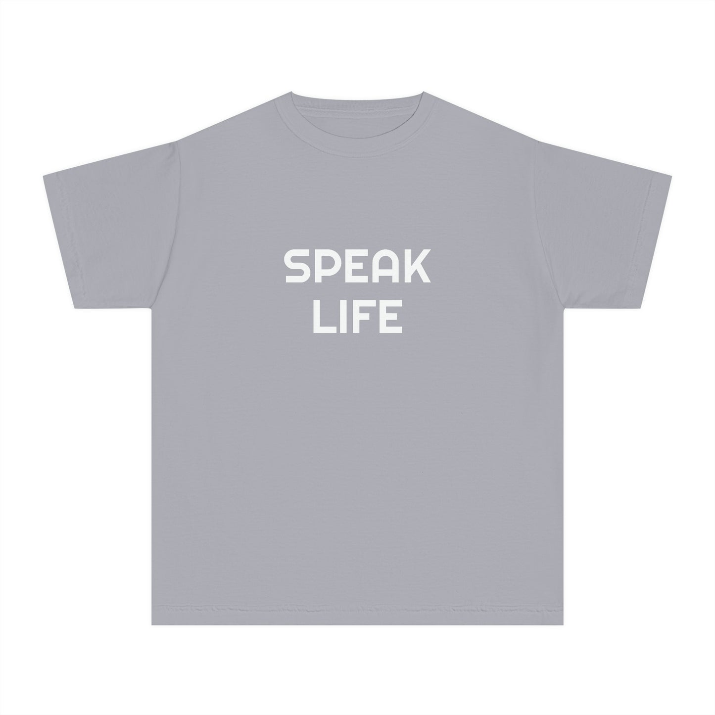 "Speak Life" Youth Midweight Tee