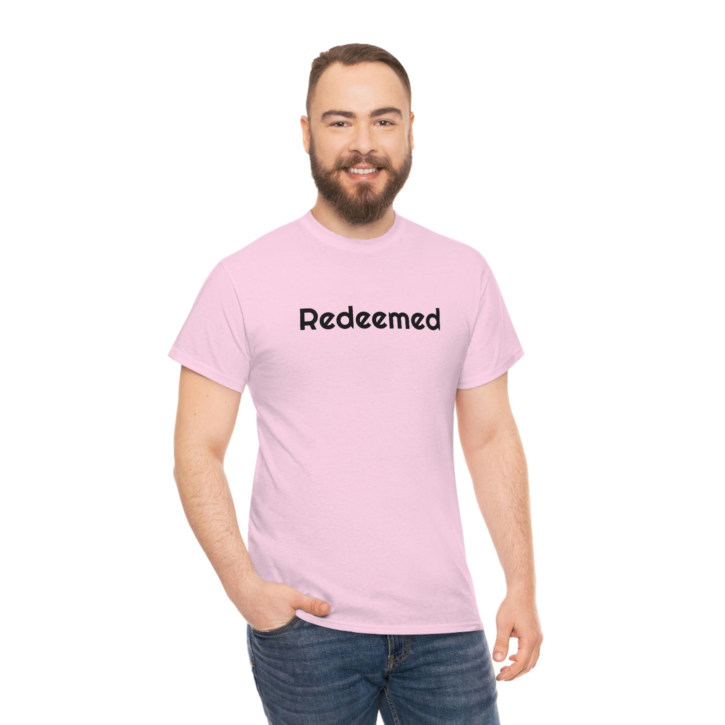 "Redeemed" Unisex Heavy Cotton Tee