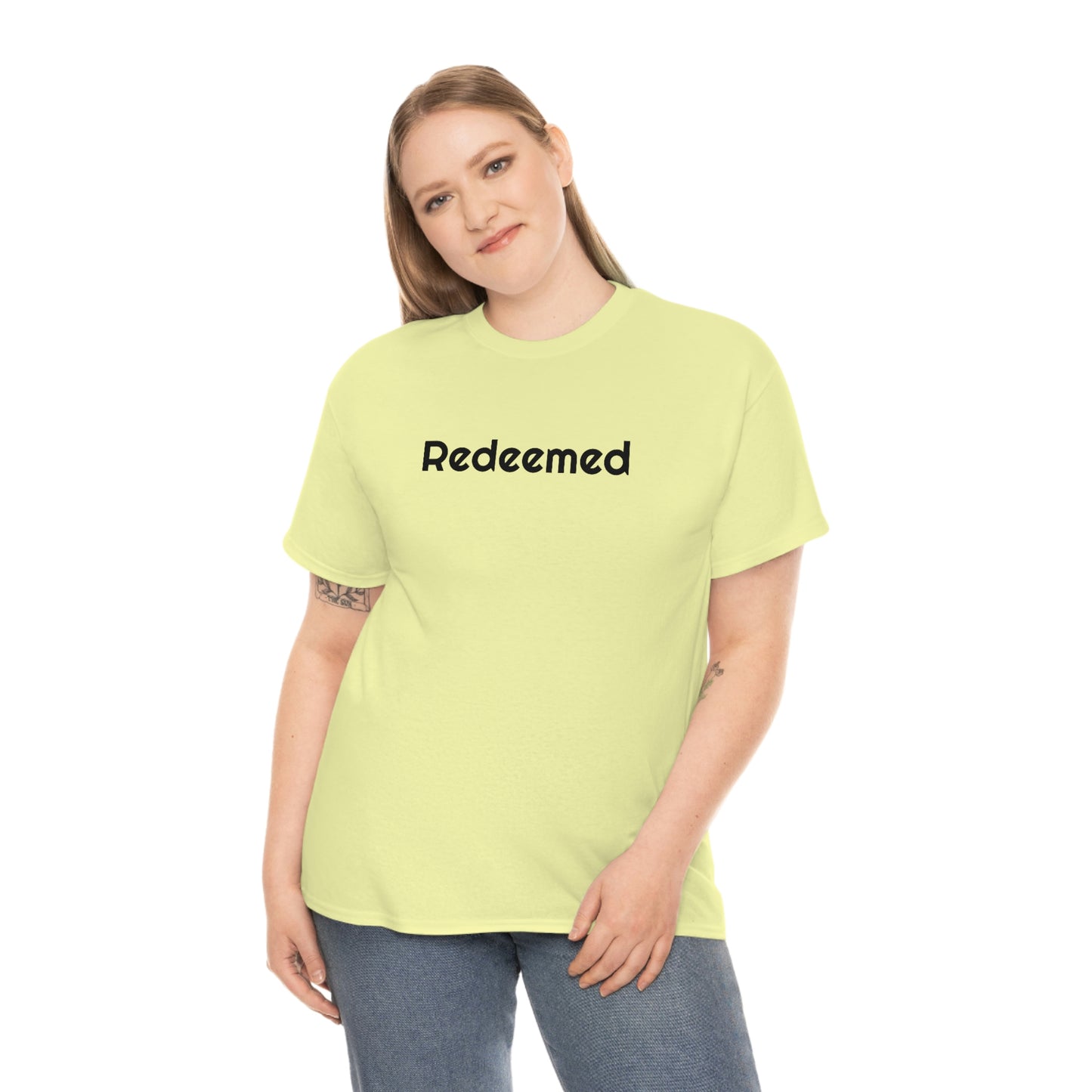 "Redeemed" Unisex Heavy Cotton Tee
