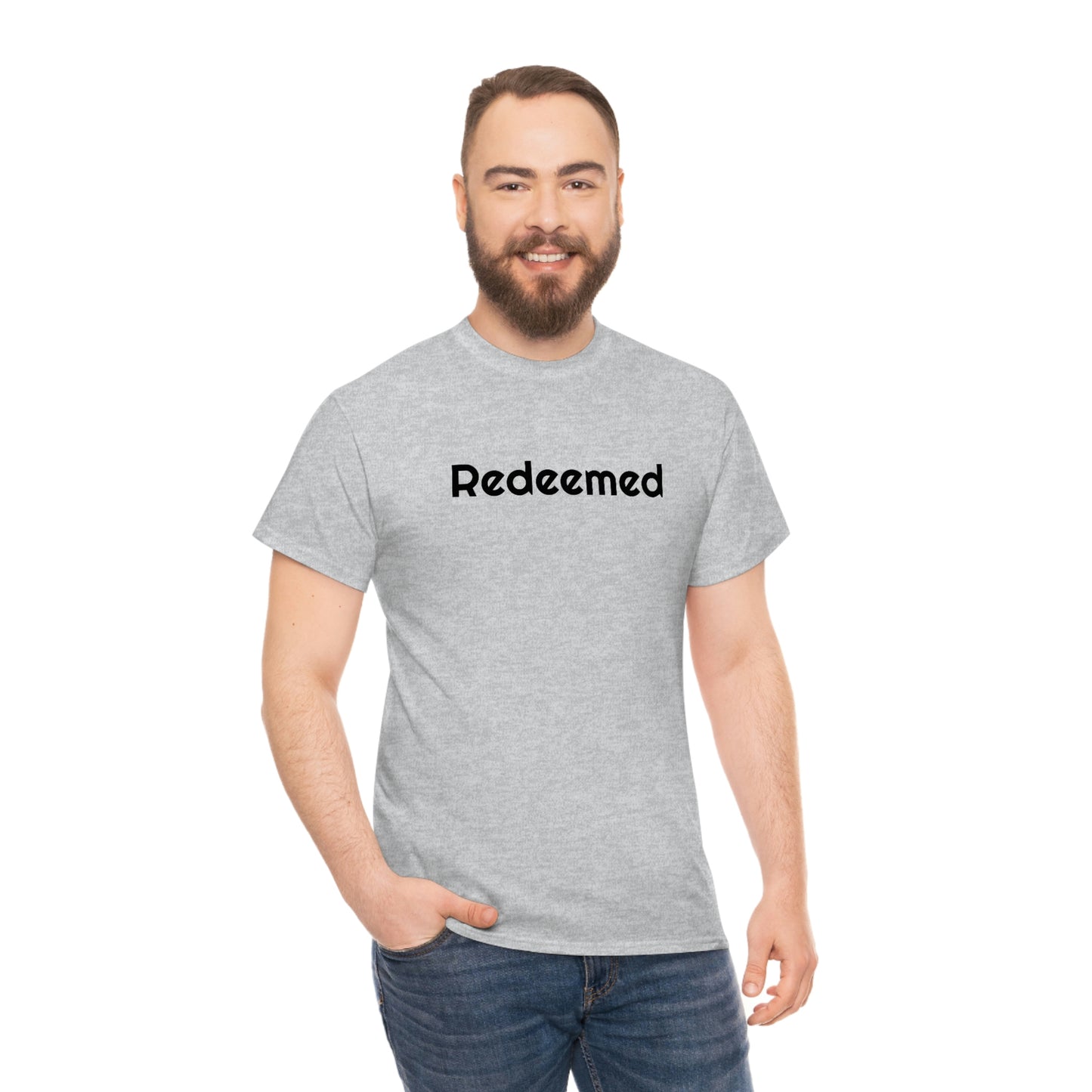 "Redeemed" Unisex Heavy Cotton Tee