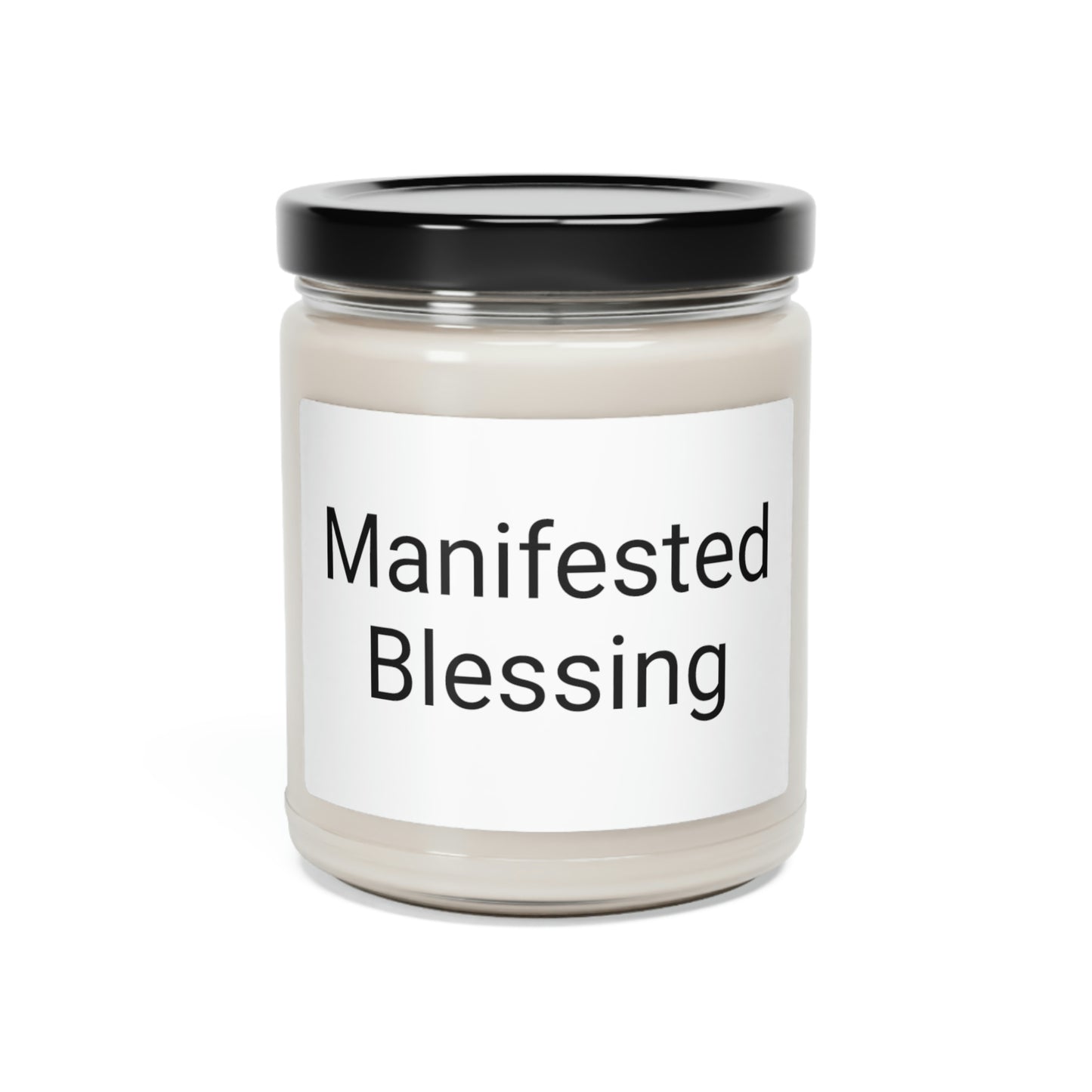 "Manifested Blessing" Scented Soy Candle, 9oz