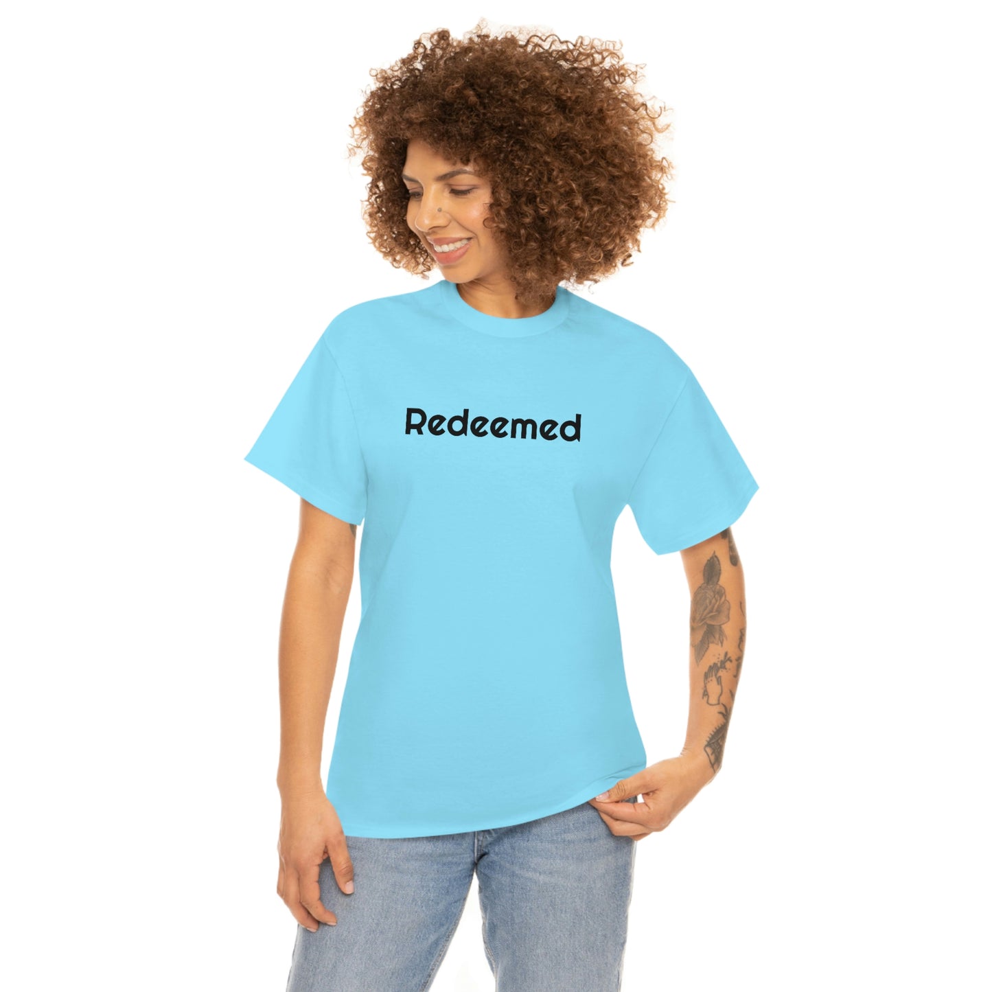 "Redeemed" Unisex Heavy Cotton Tee