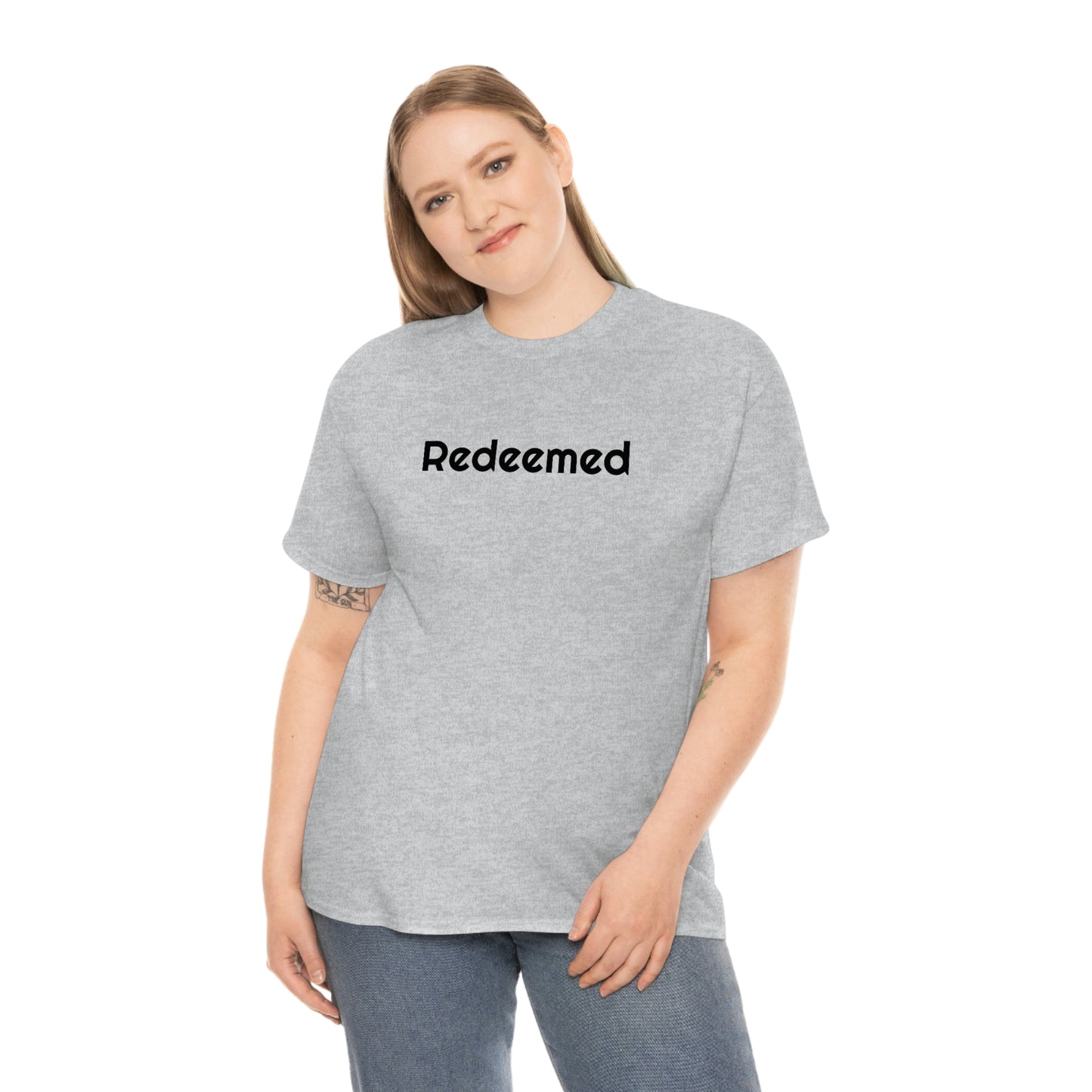 "Redeemed" Unisex Heavy Cotton Tee