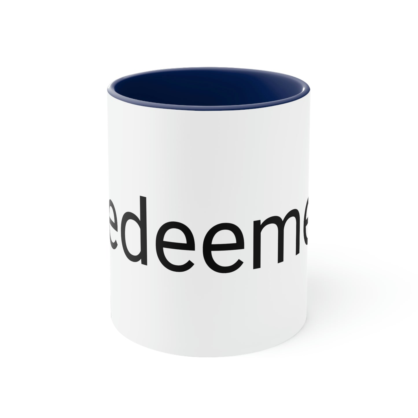 "Redeemed" Accent Coffee Mug, 11oz