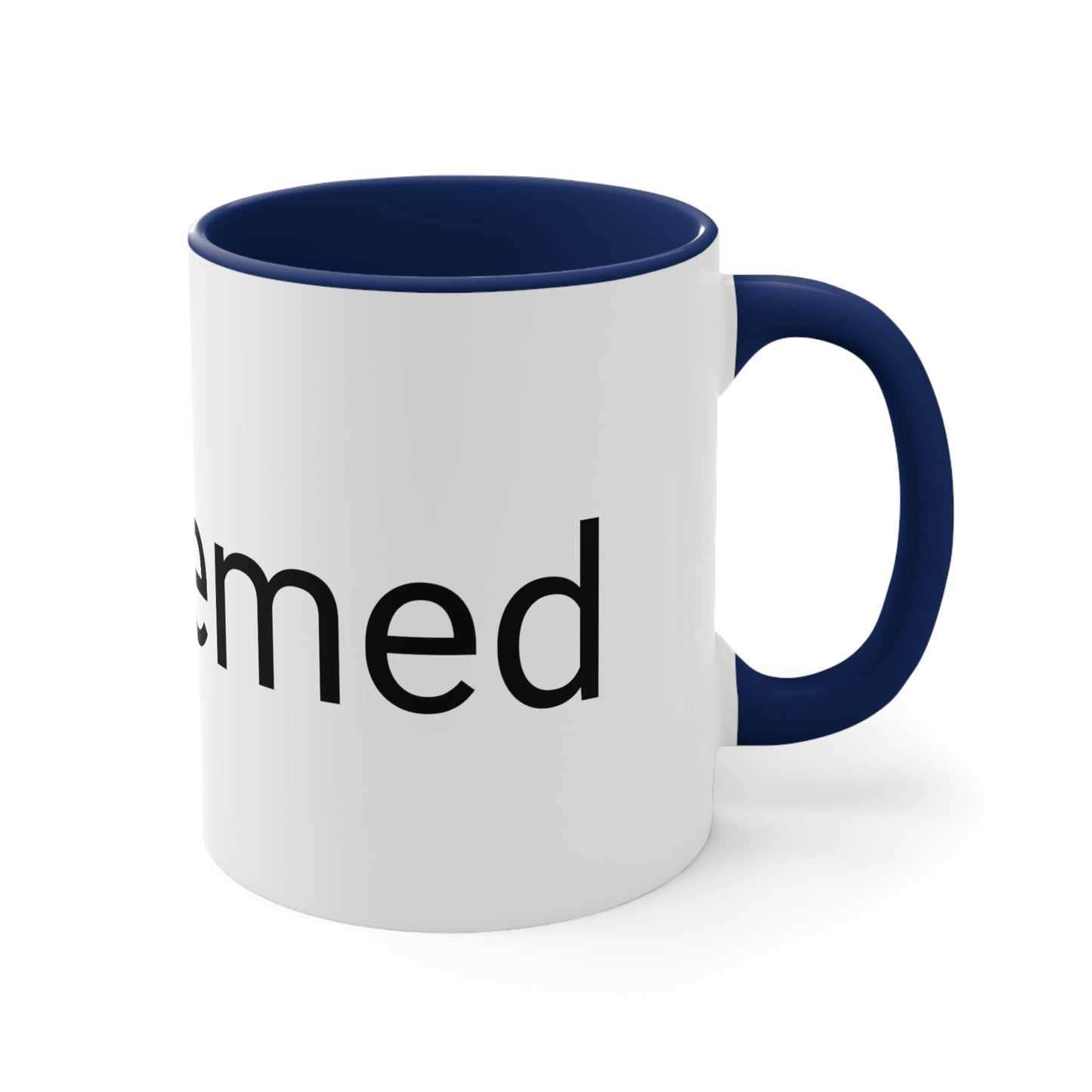 "Redeemed" Accent Coffee Mug, 11oz