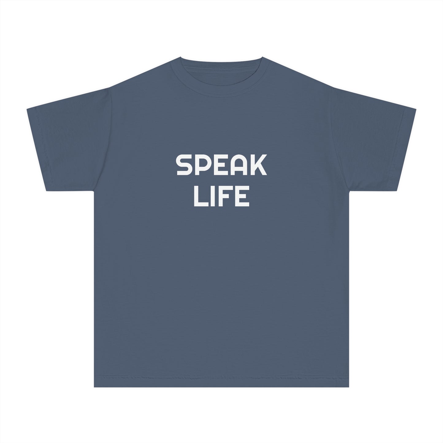 "Speak Life" Youth Midweight Tee