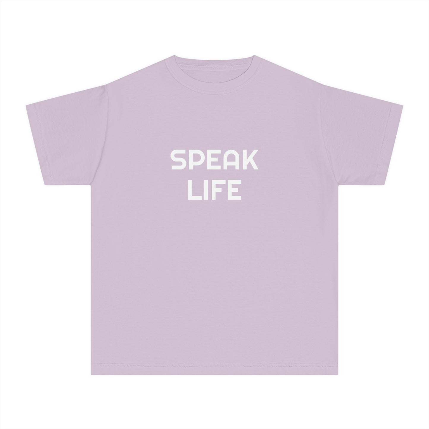 "Speak Life" Youth Midweight Tee