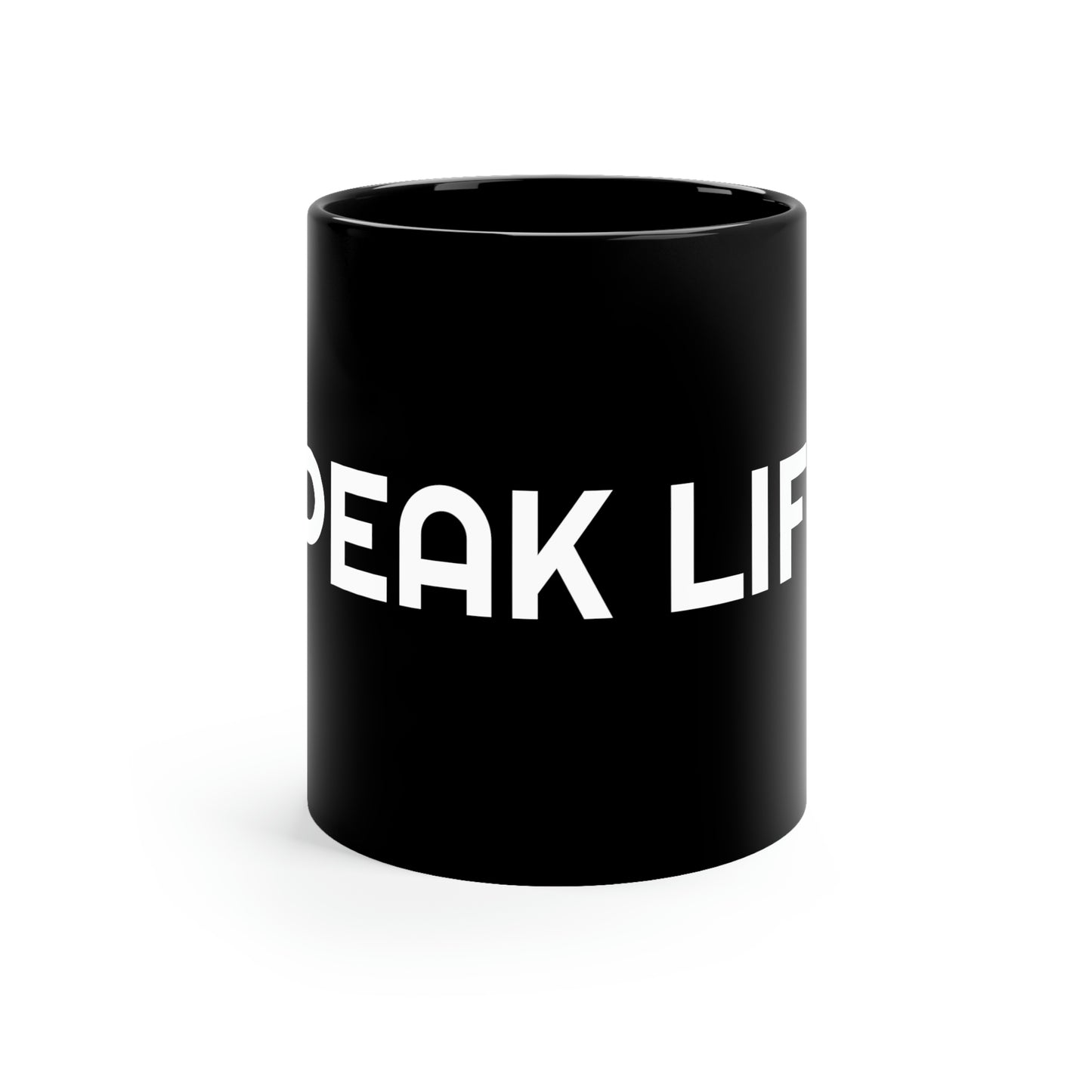 "Speak Life" 11oz Black Mug