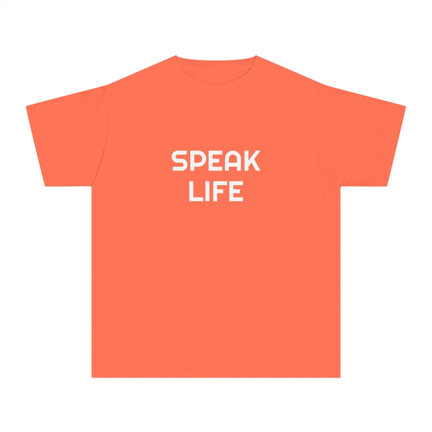 "Speak Life" Youth Midweight Tee