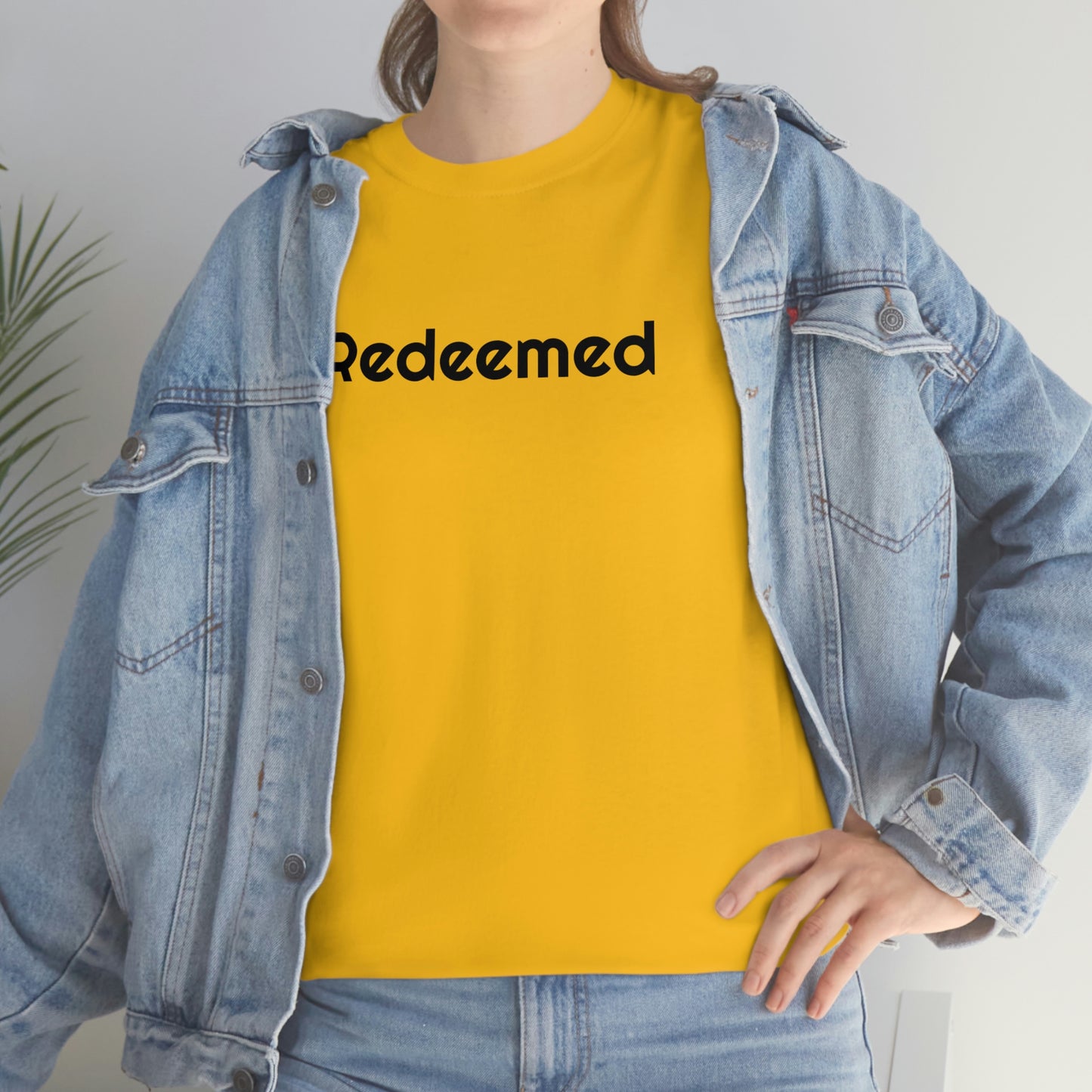 "Redeemed" Unisex Heavy Cotton Tee