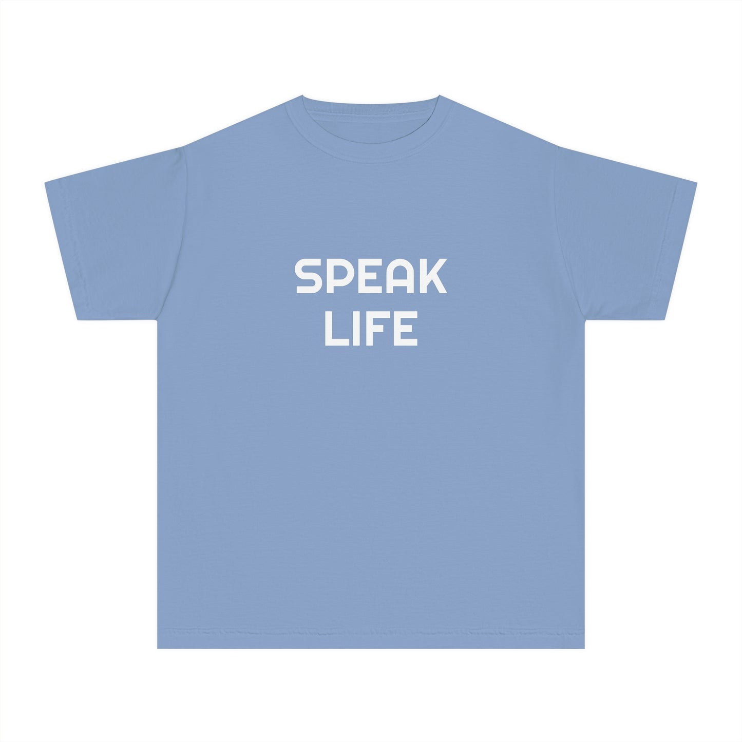 "Speak Life" Youth Midweight Tee