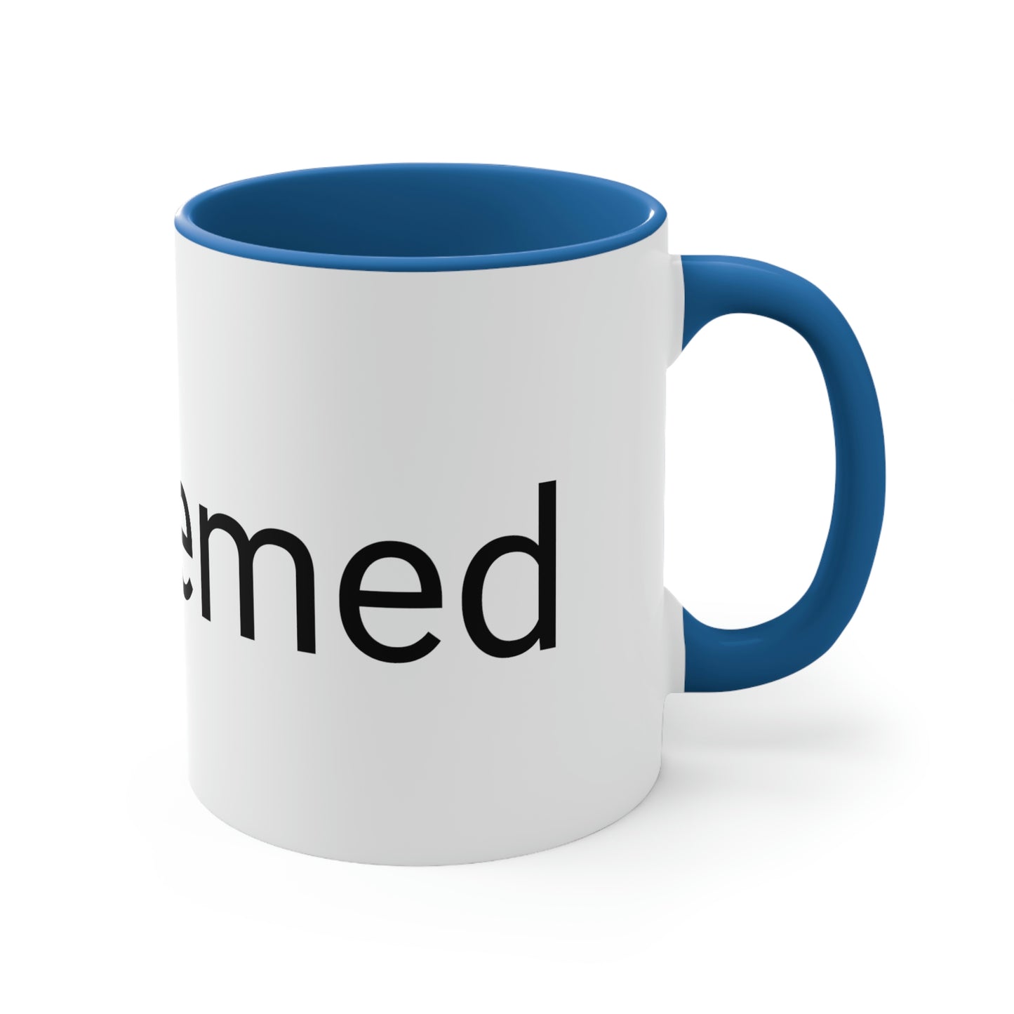 "Redeemed" Accent Coffee Mug, 11oz